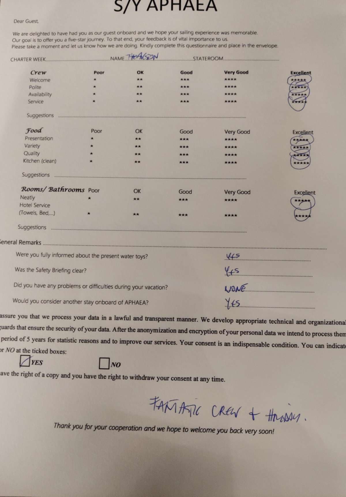 APHAEA guest review