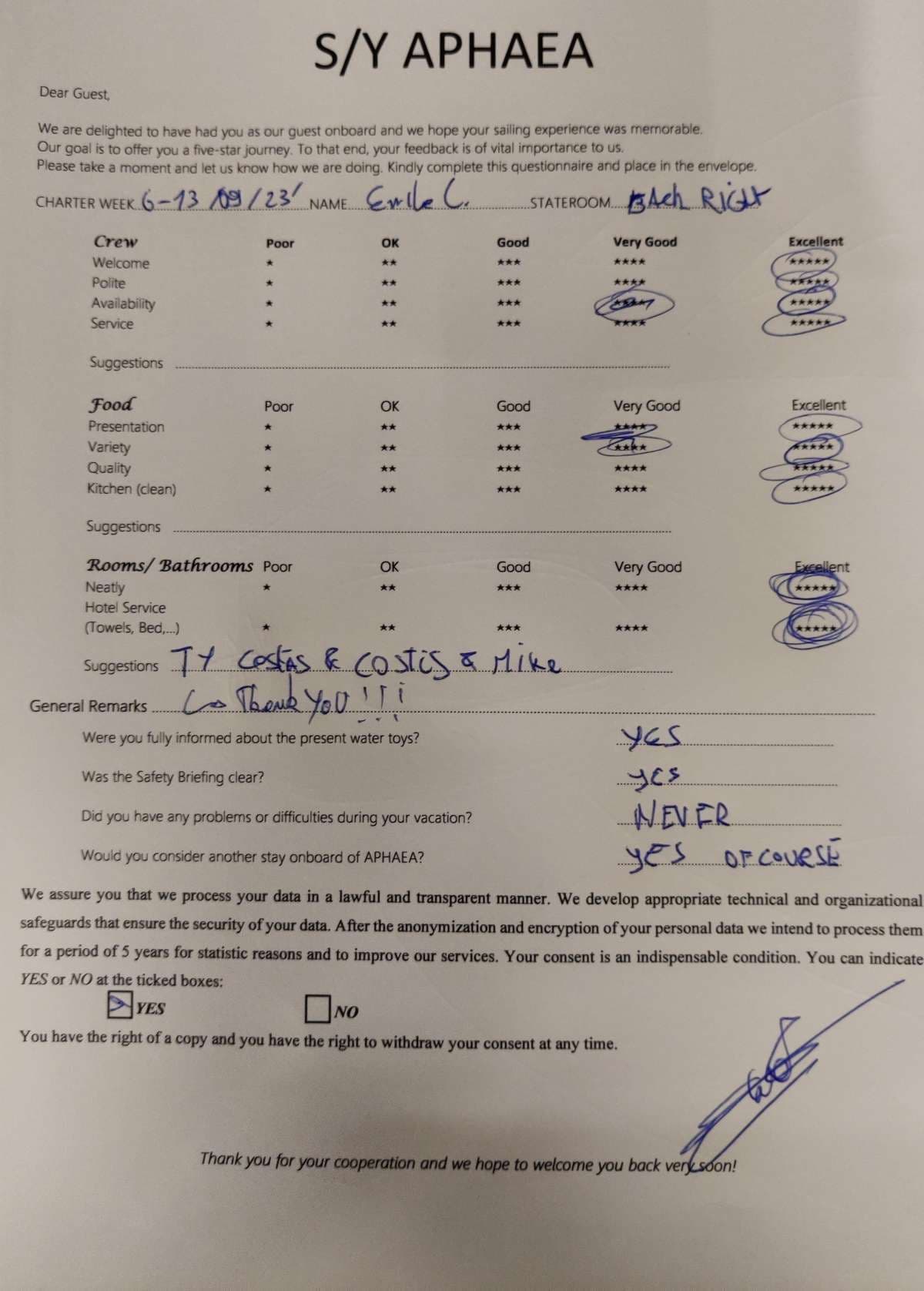 APHAEA guest review