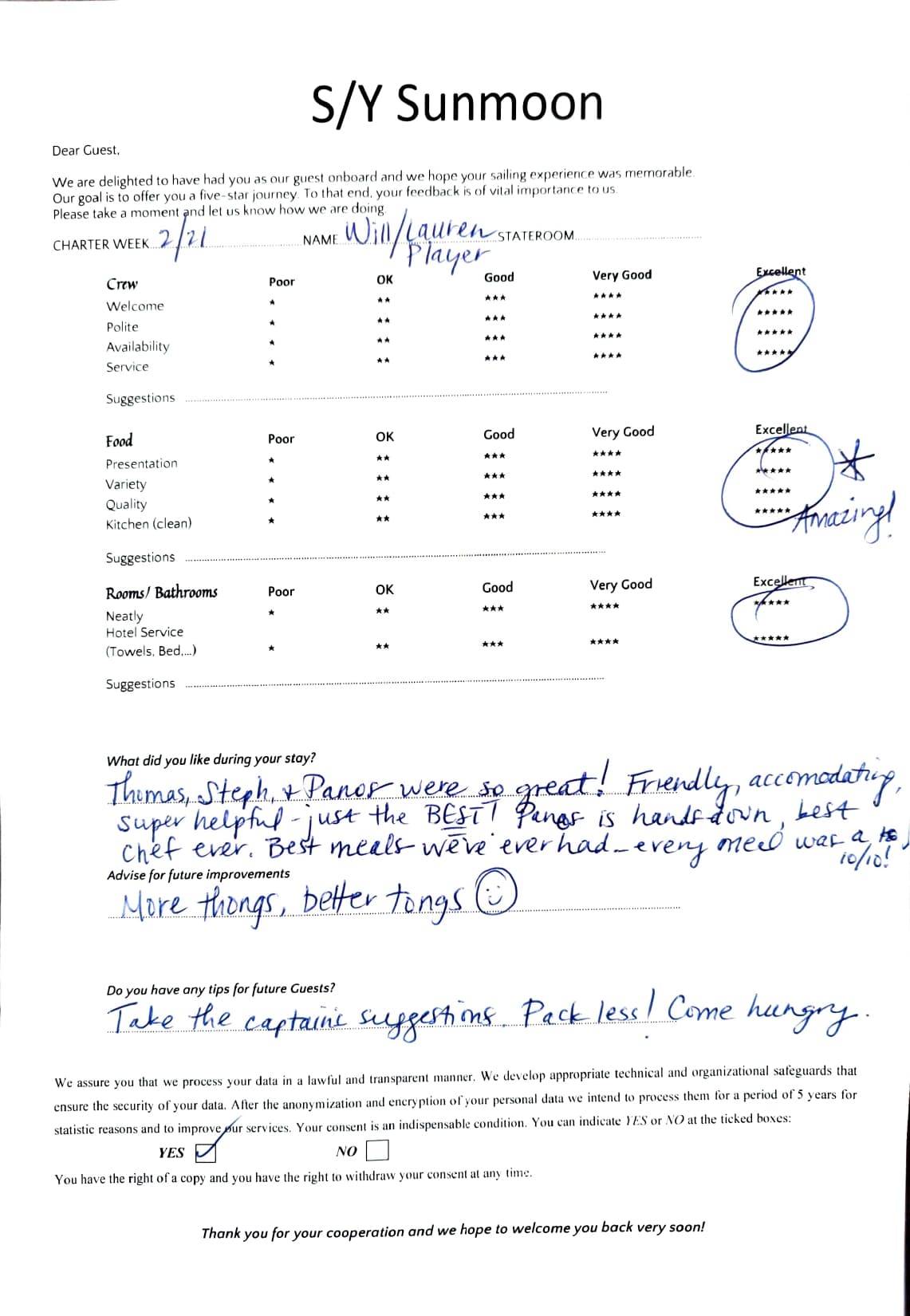 SUNMOON guest review
