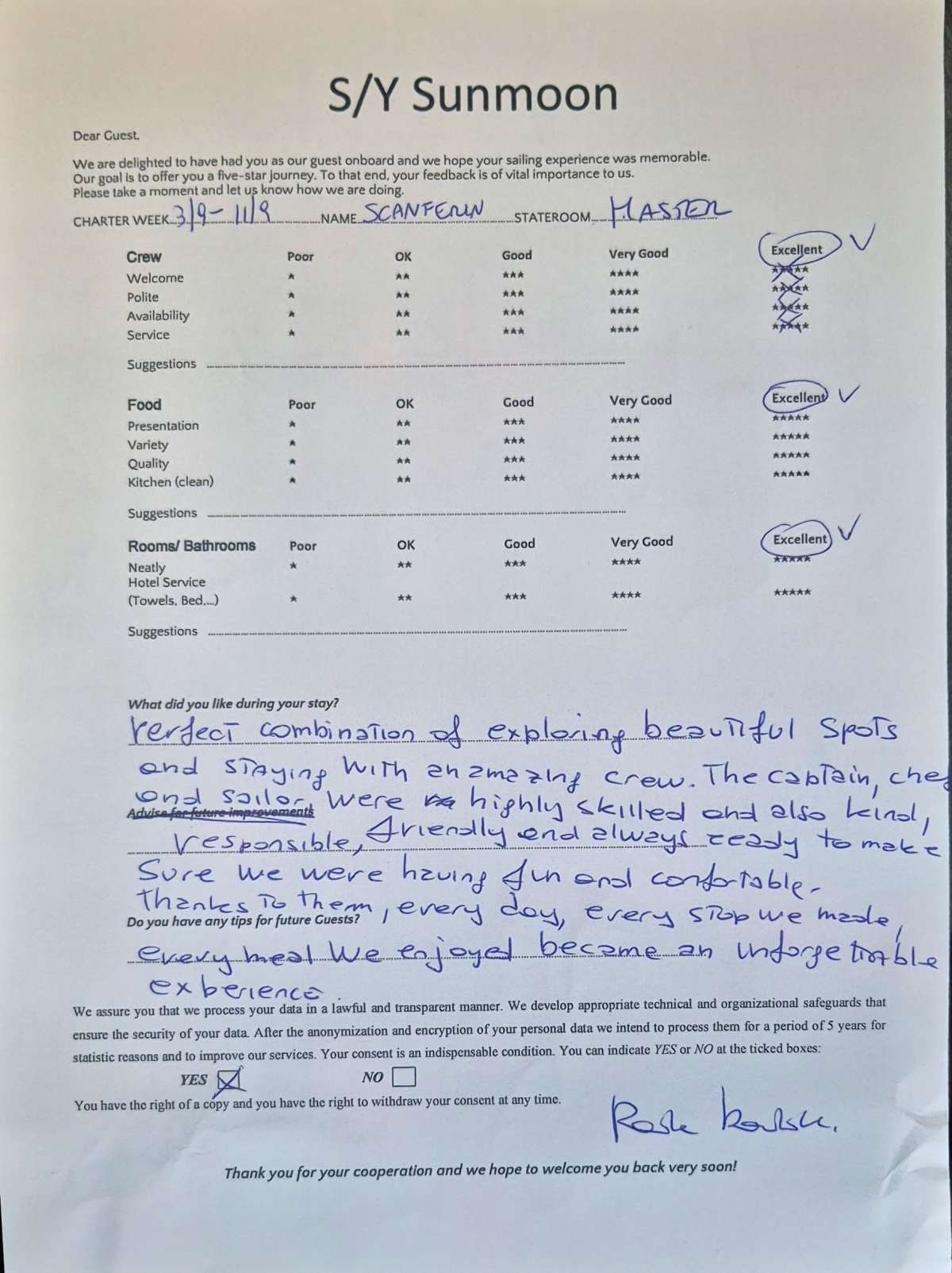 SUNMOON guest review