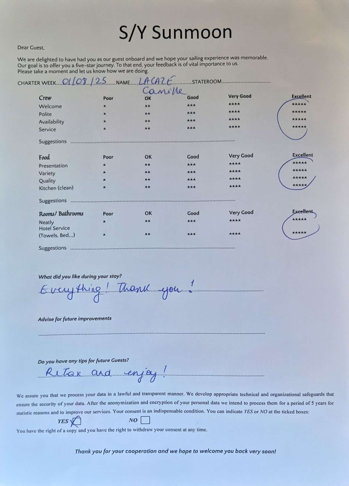 SUNMOON guest review