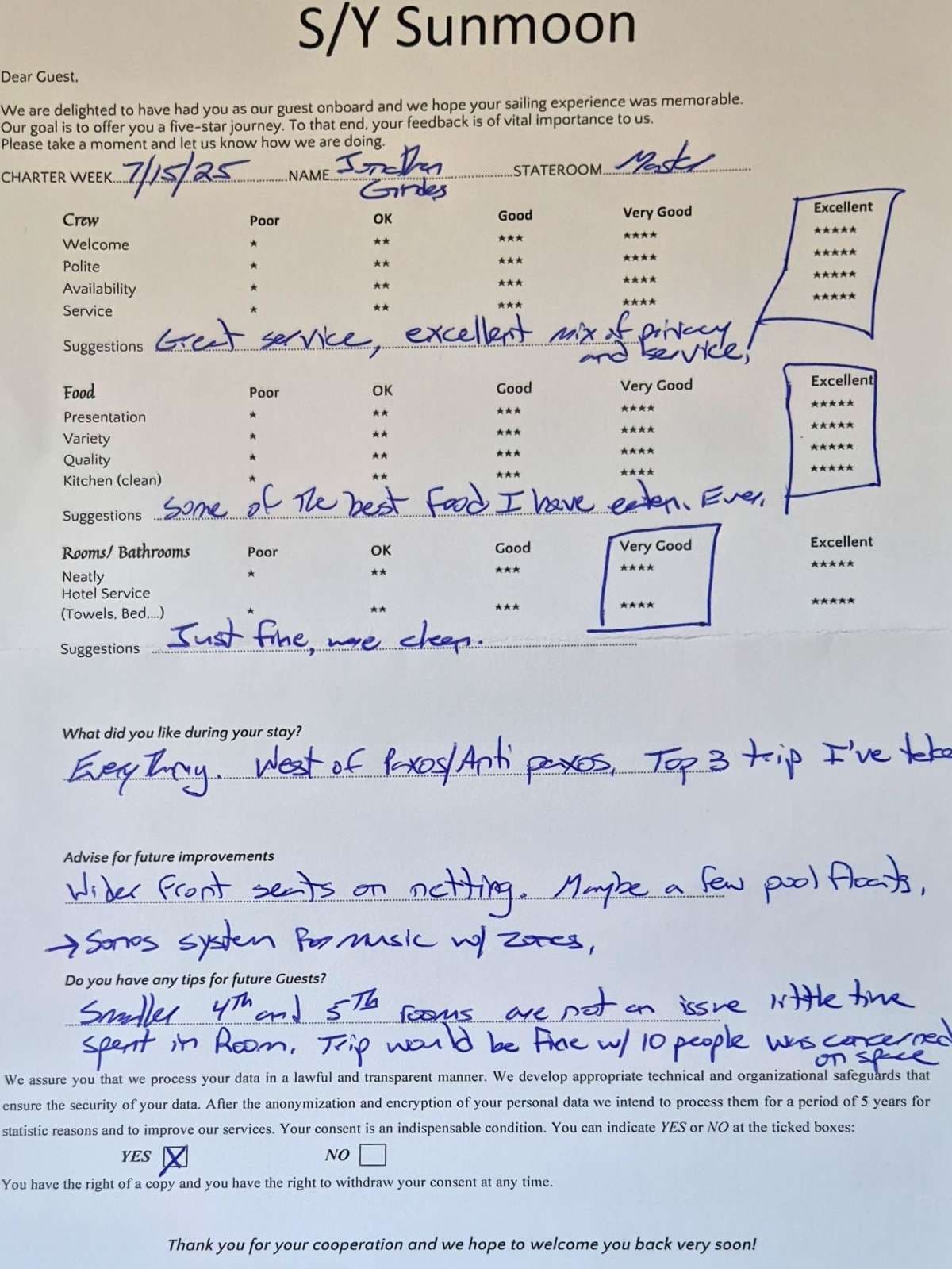 SUNMOON guest review