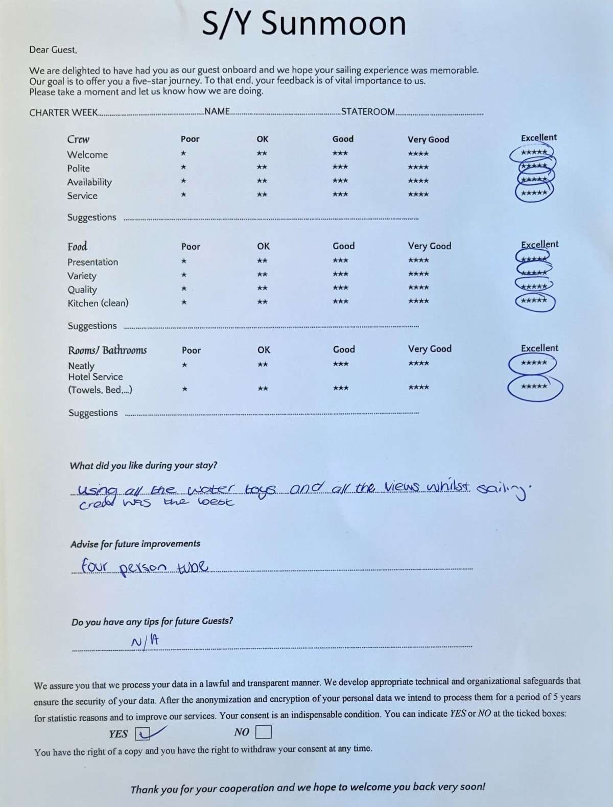 SUNMOON guest review