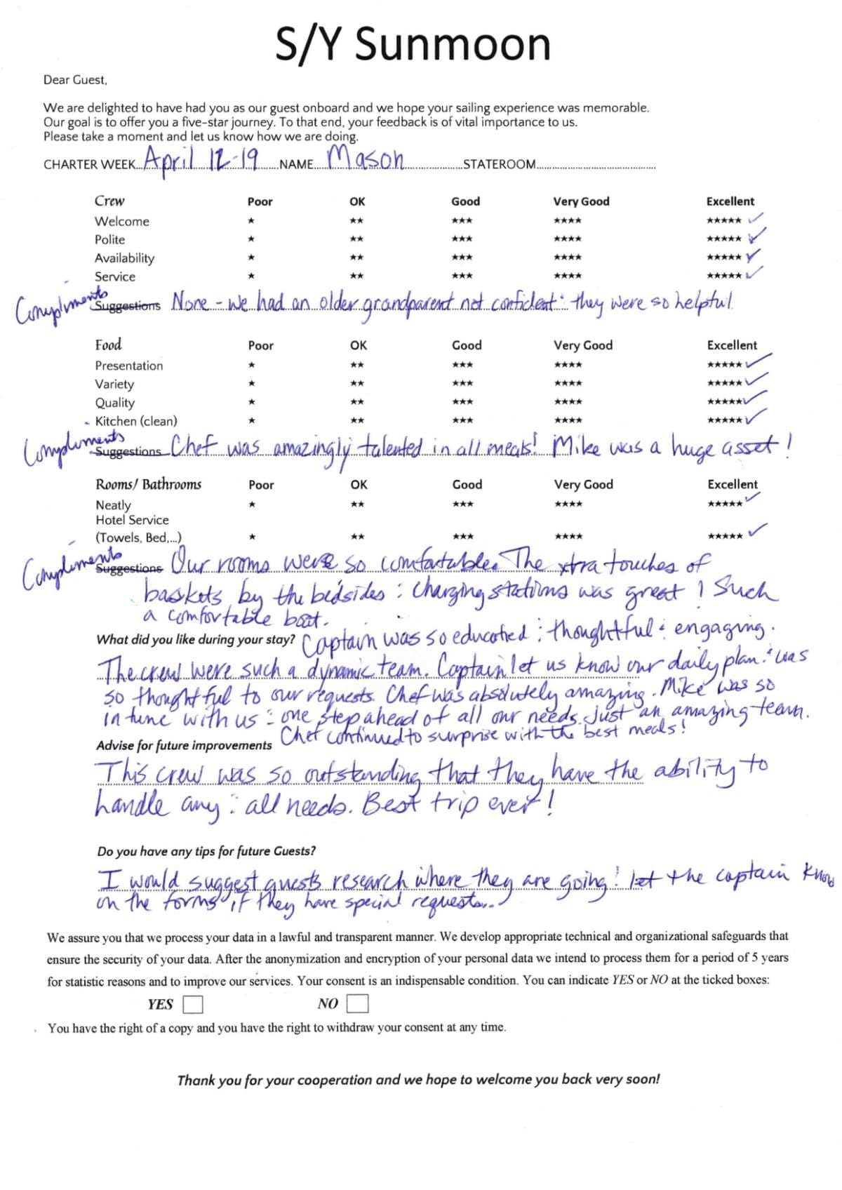 SUNMOON guest review