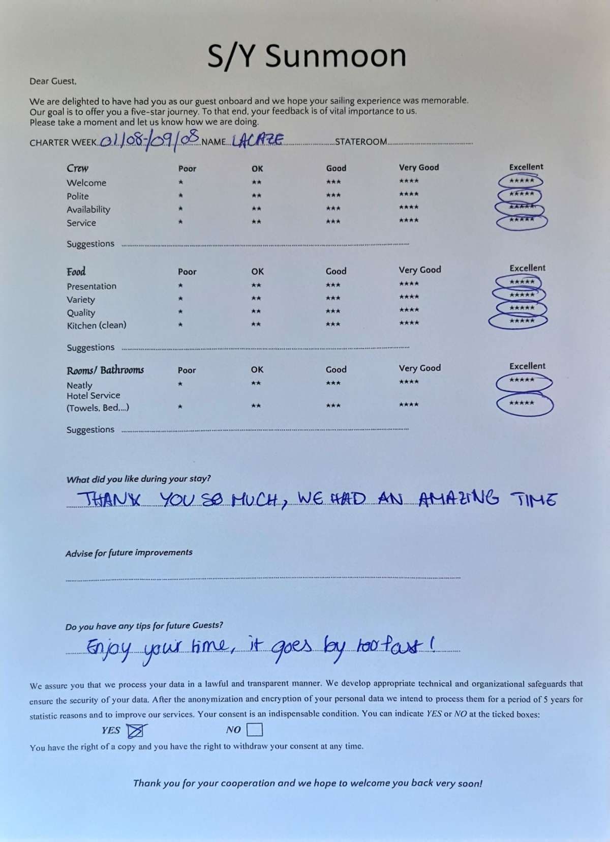 SUNMOON guest review