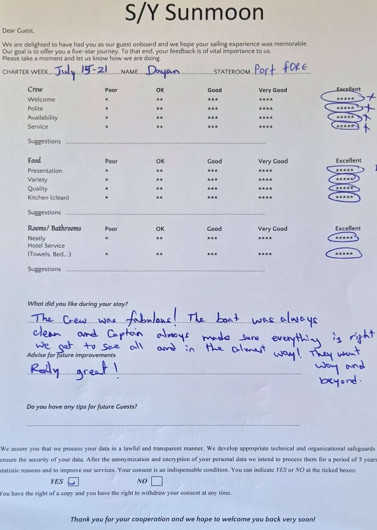 SUNMOON guest review