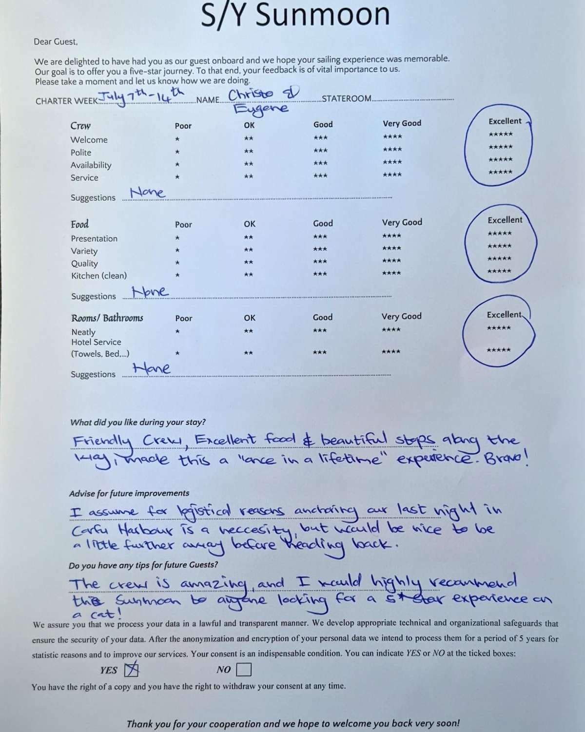 SUNMOON guest review