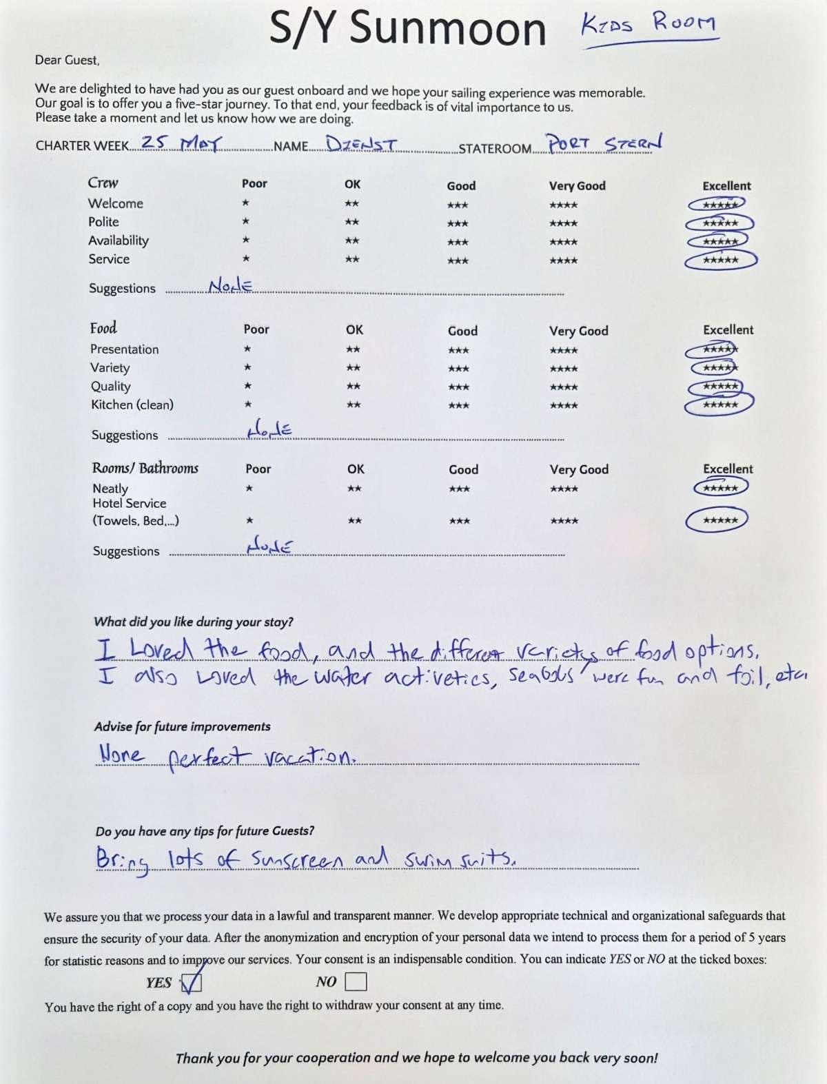 SUNMOON guest review