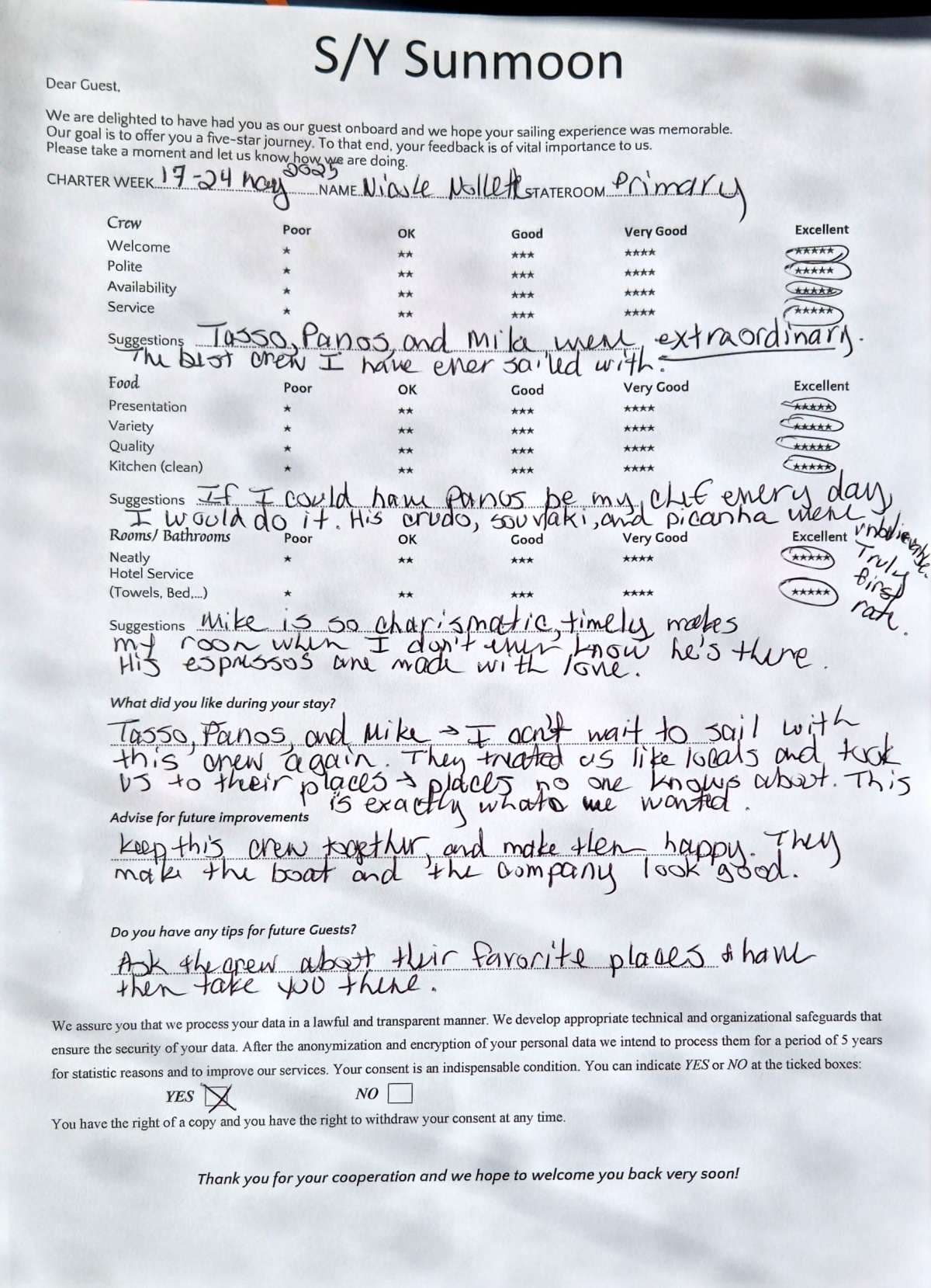 SUNMOON guest review