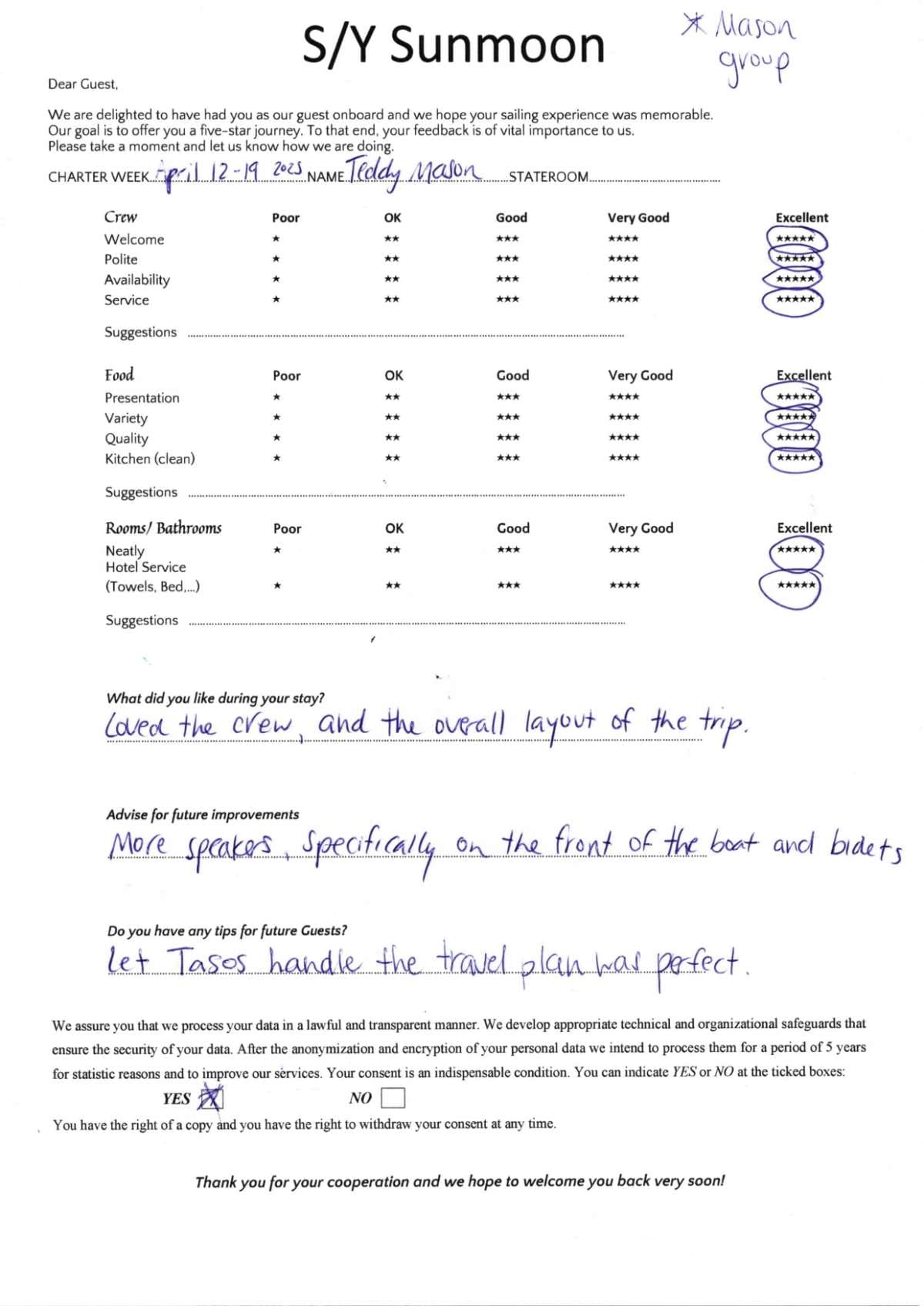 SUNMOON guest review
