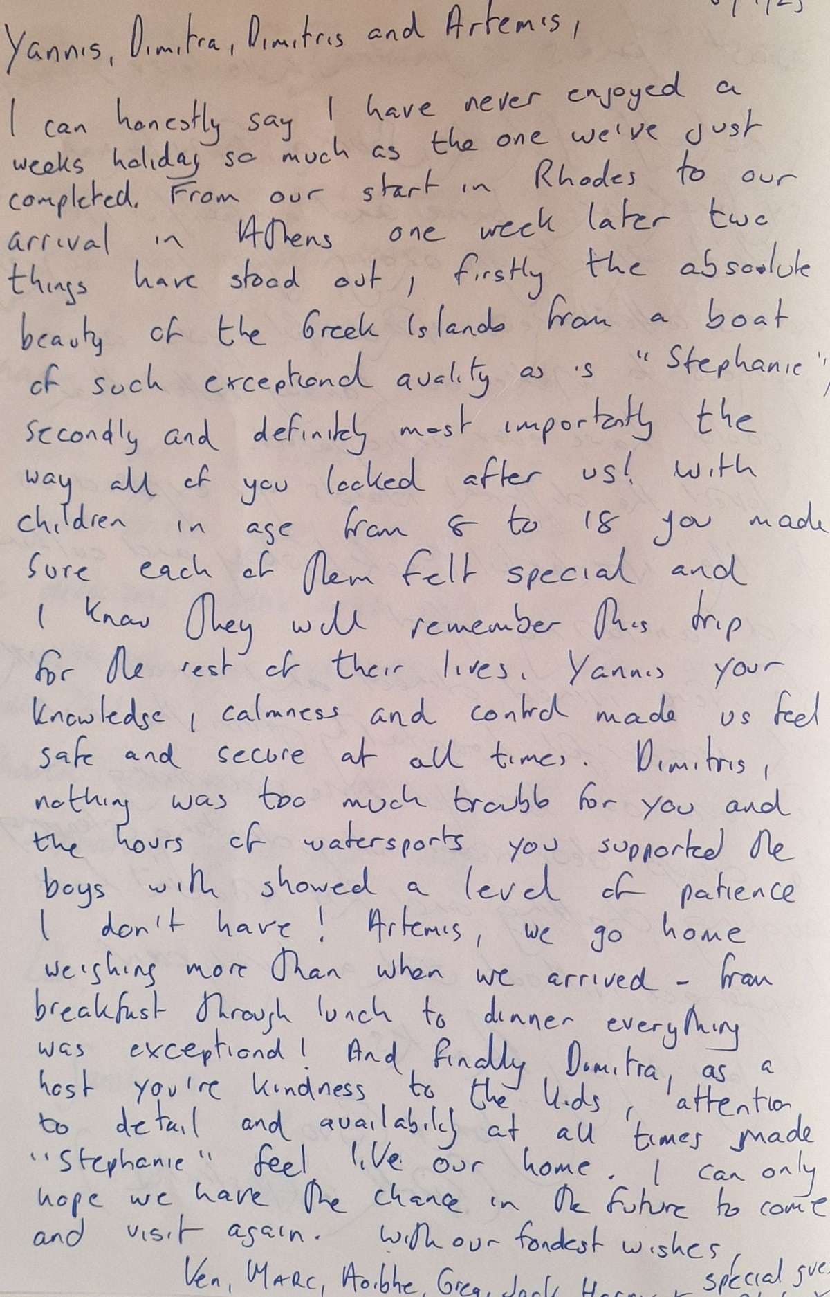 STEPHANIE guest review