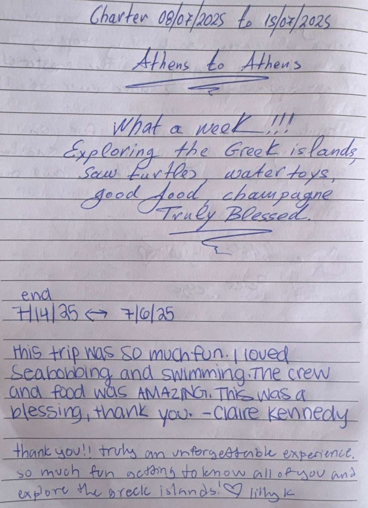 Elly guest review