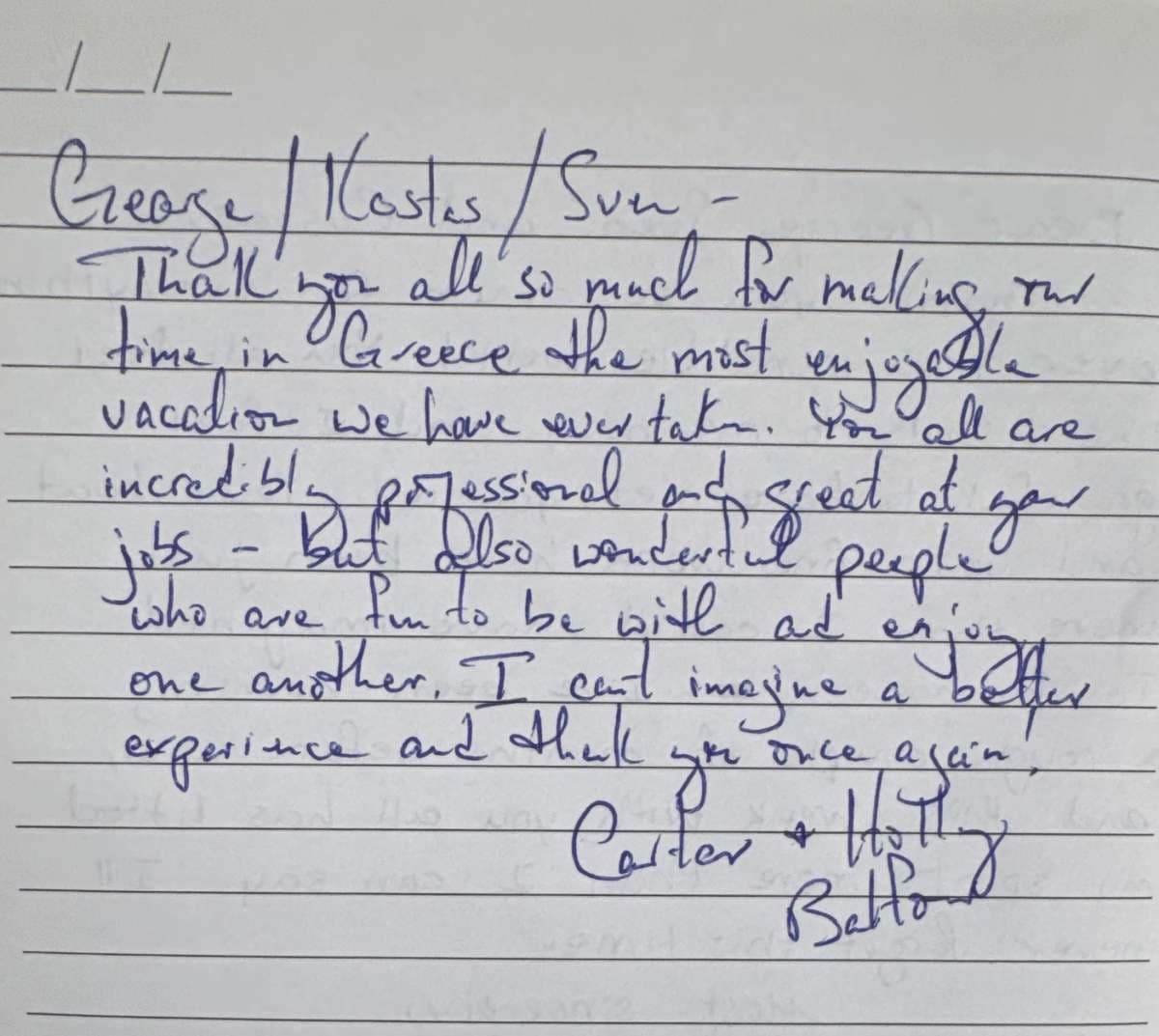 Elly guest review
