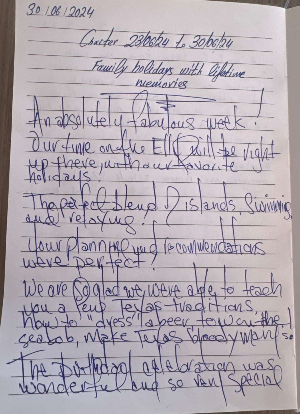 Elly guest review