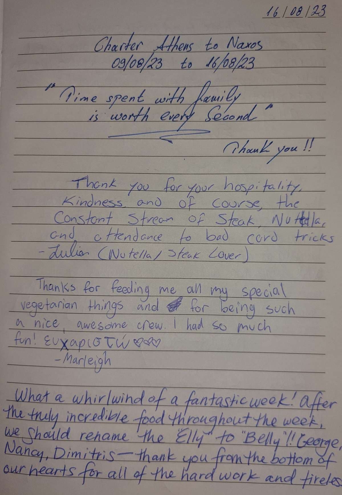 Elly guest review
