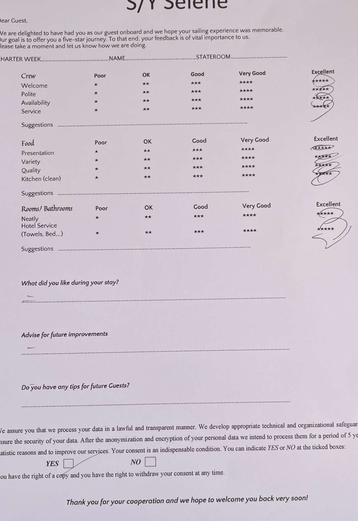 SELENE guest review