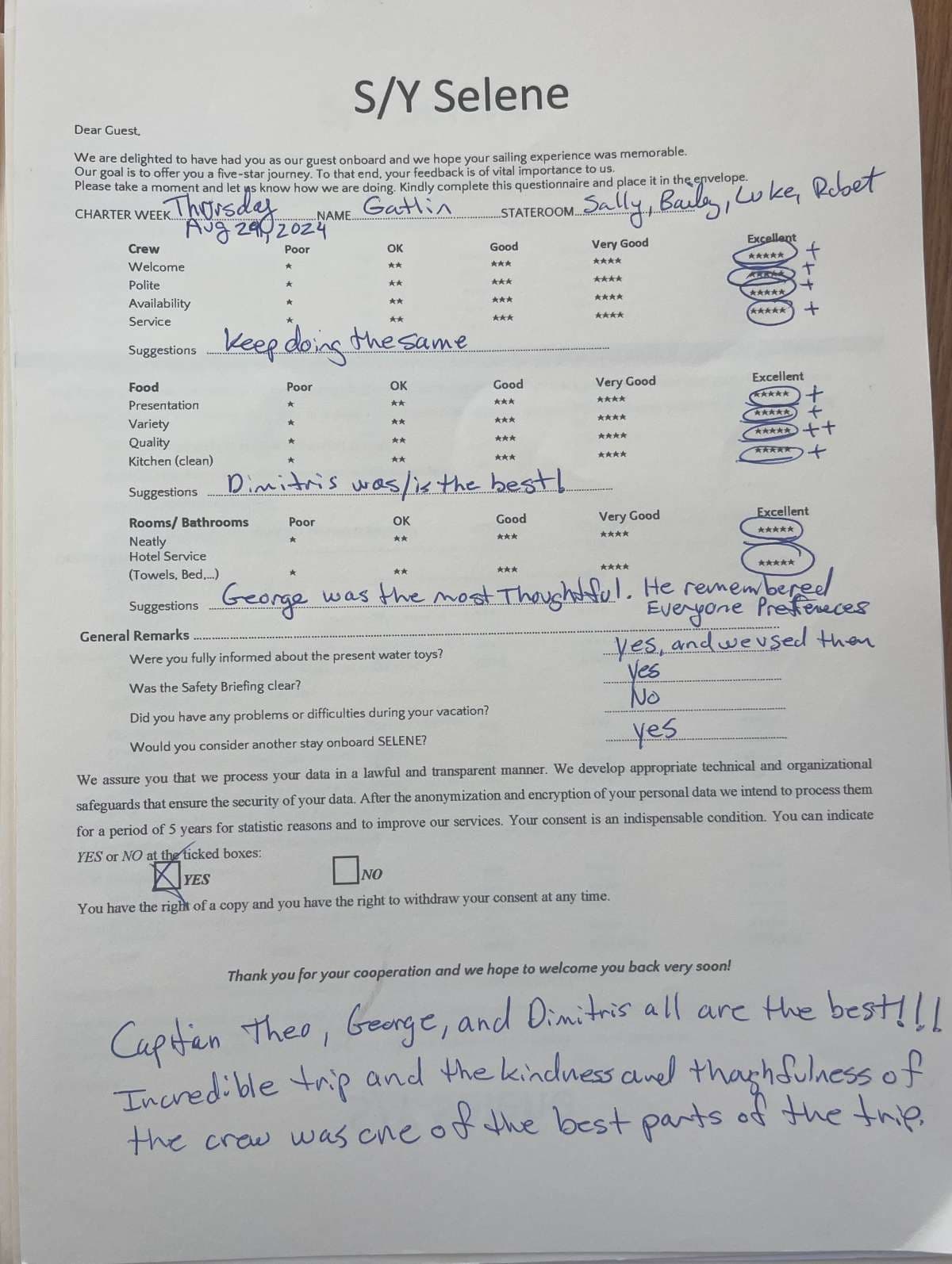 SELENE guest review