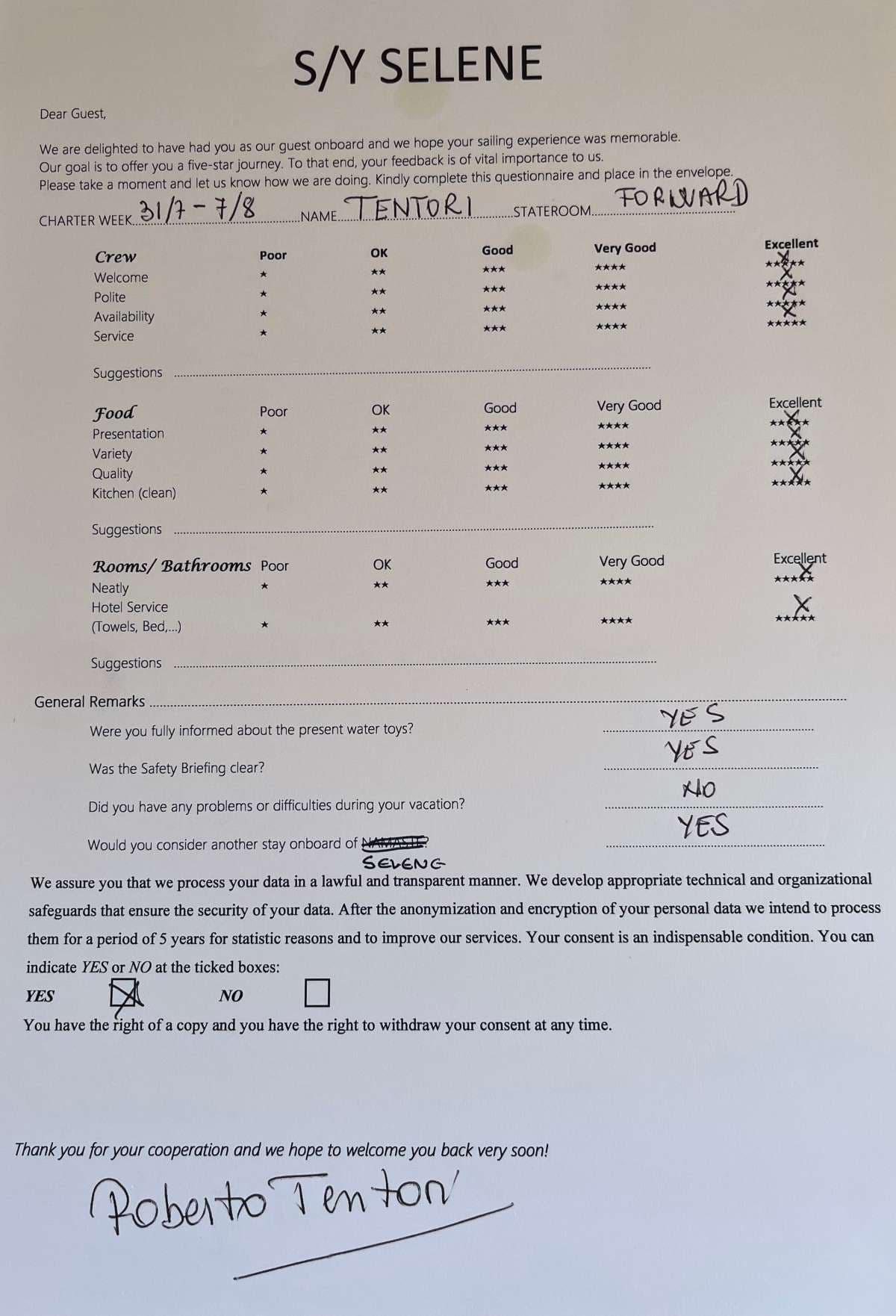 SELENE guest review