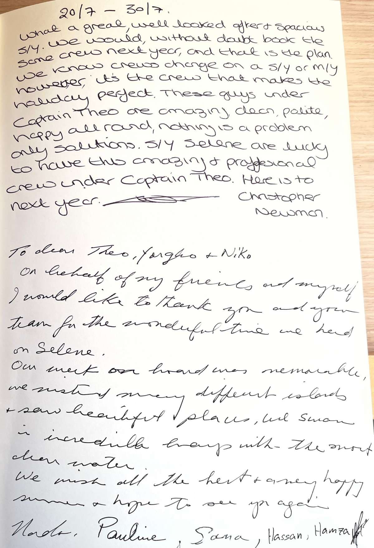 SELENE guest review