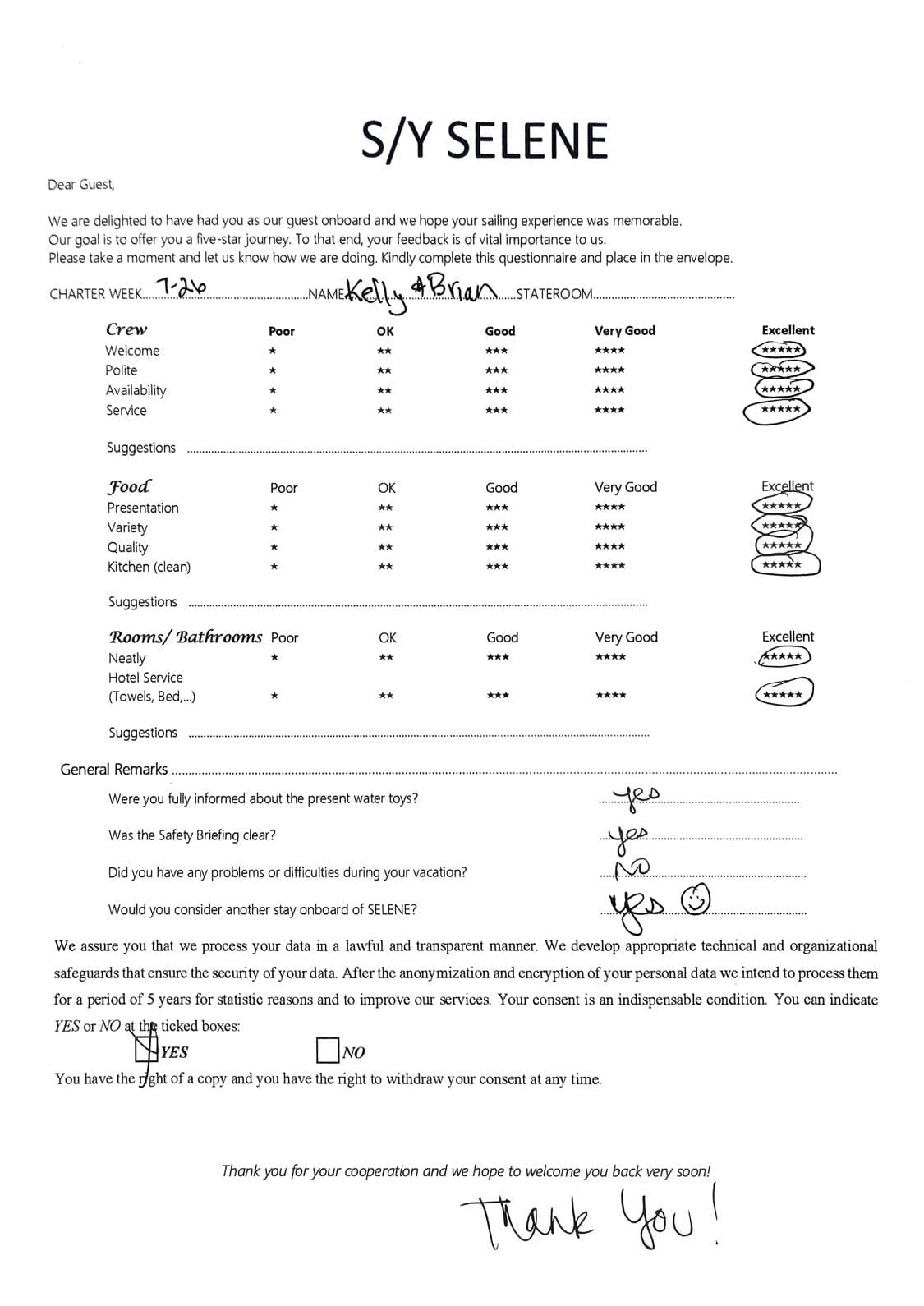 SELENE guest review