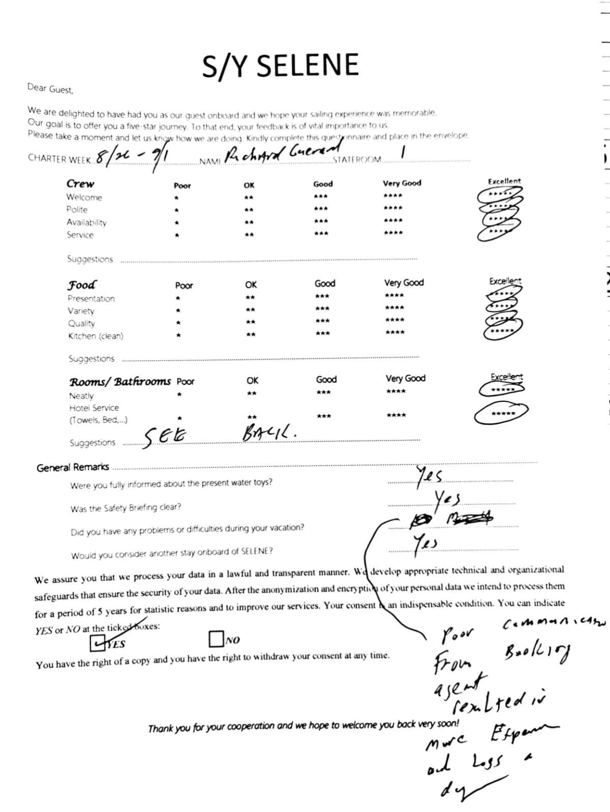 SELENE guest review