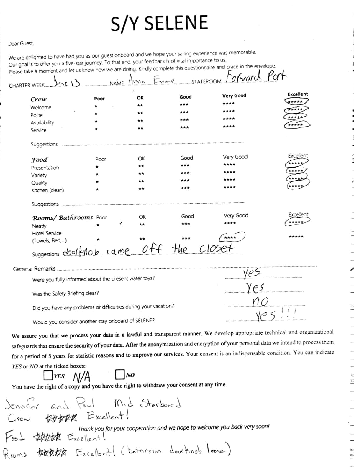 SELENE guest review
