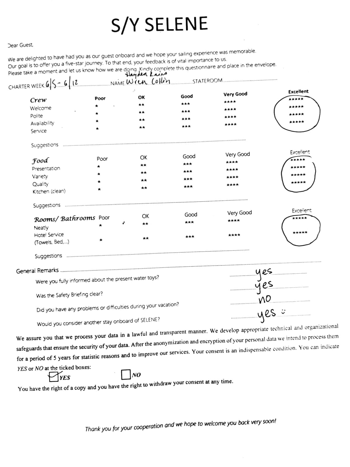 SELENE guest review