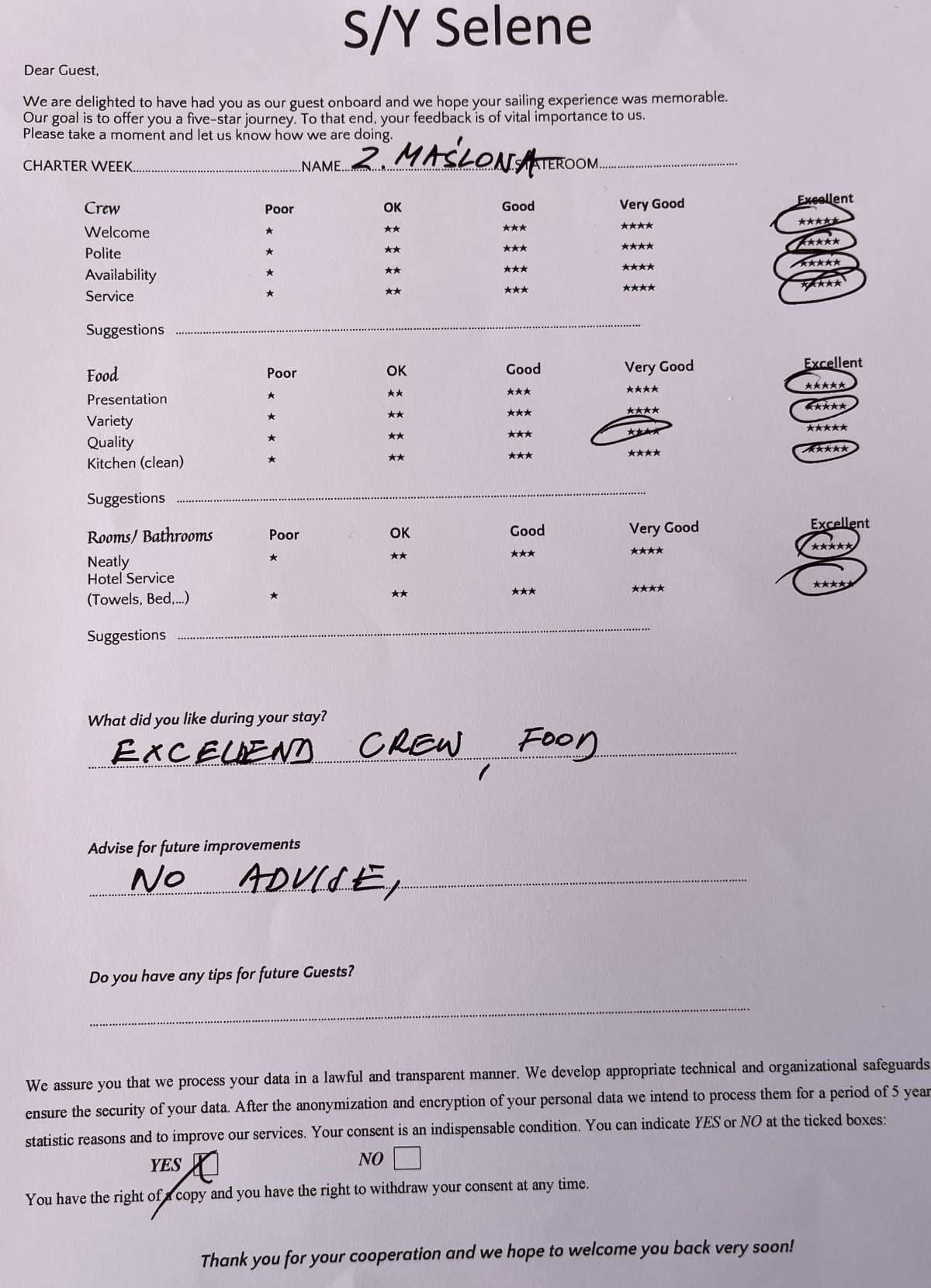 SELENE guest review