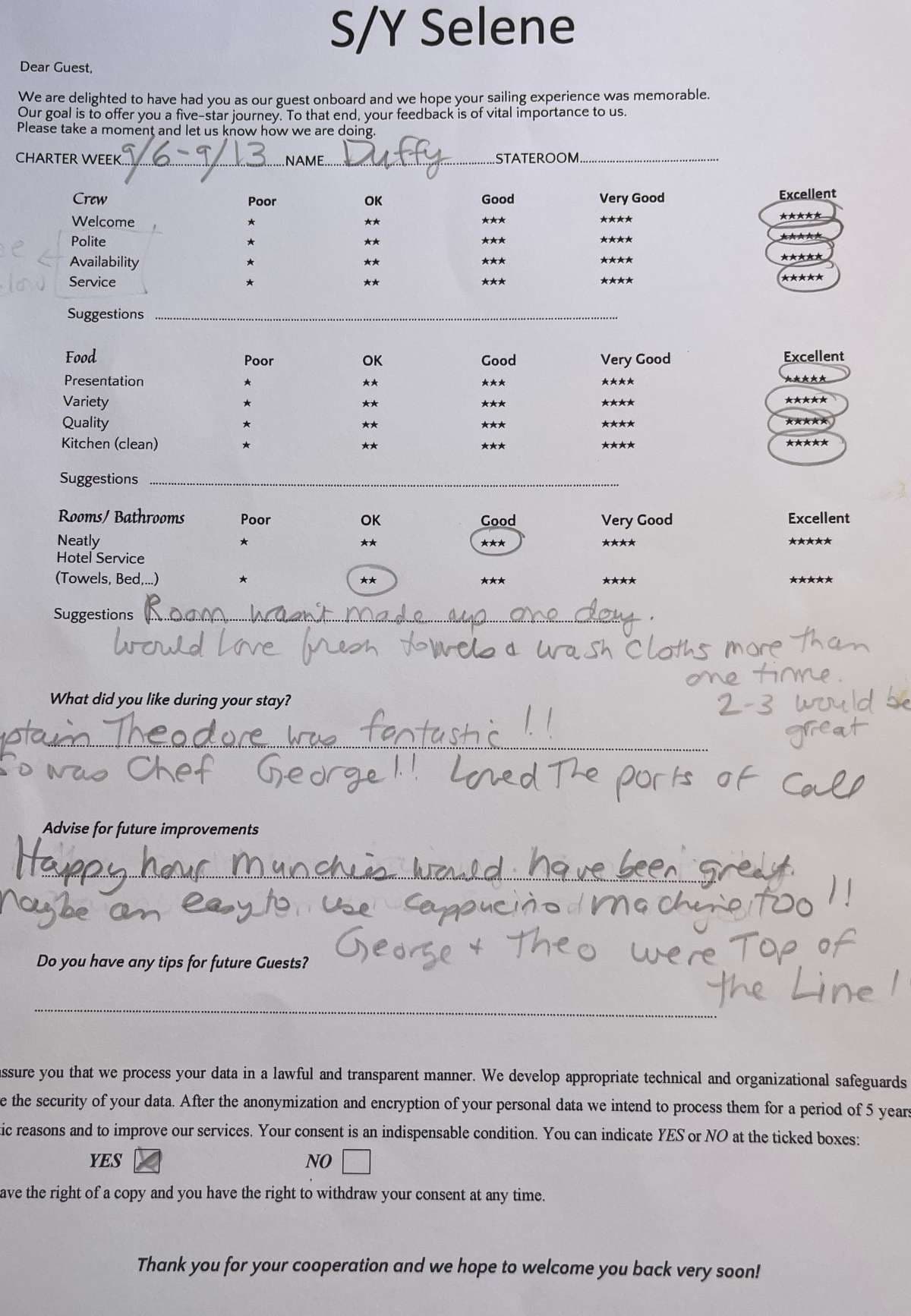 SELENE guest review