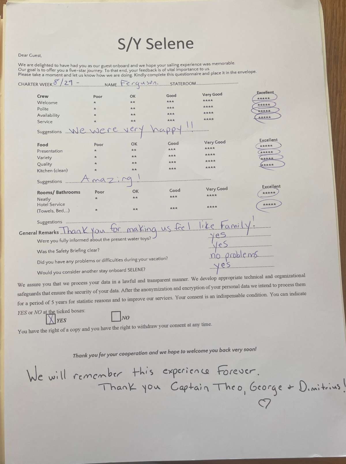 SELENE guest review