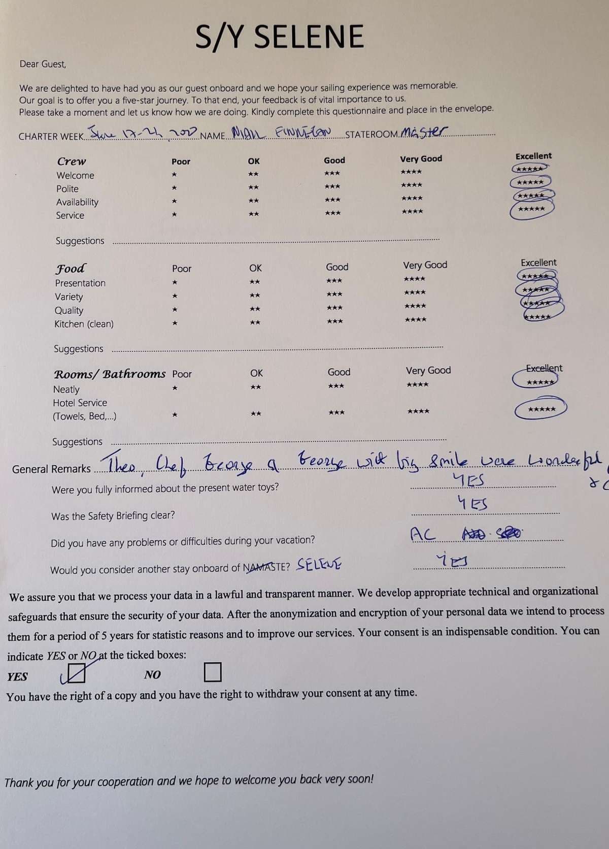 SELENE guest review