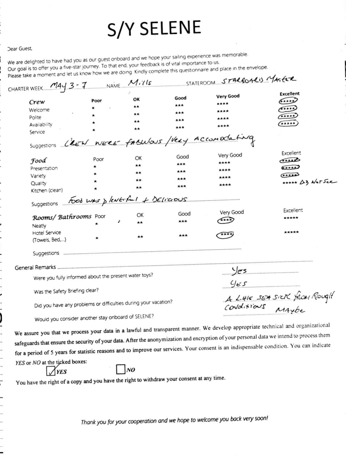 SELENE guest review