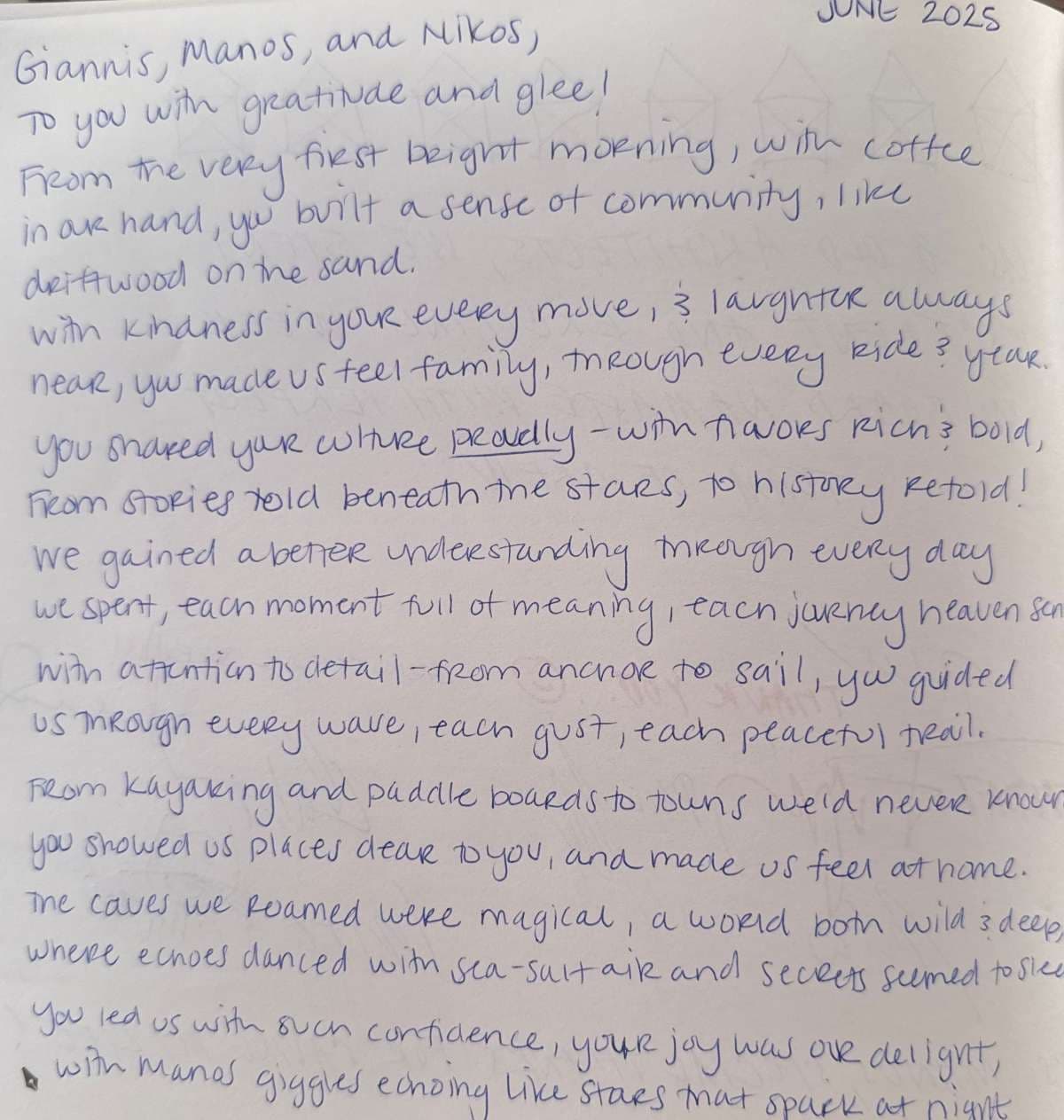 NAMASTE (SAMANA) guest review