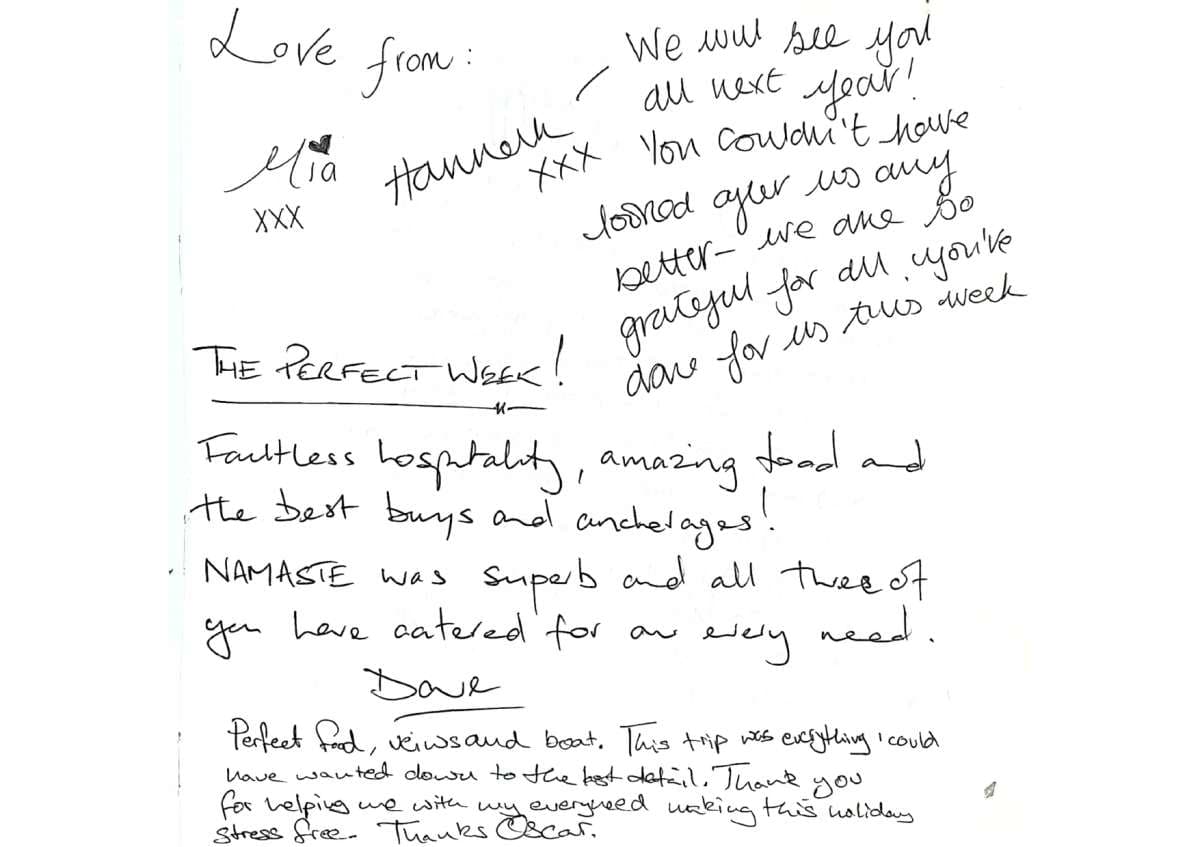 NAMASTE (SAMANA) guest review