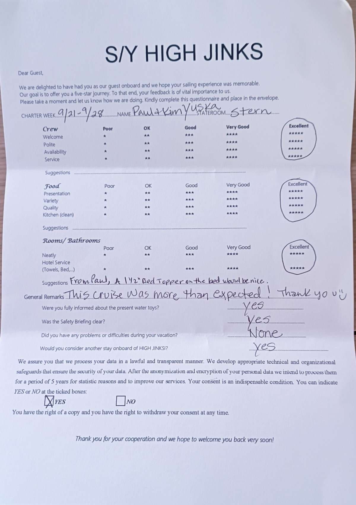 Highjinks guest review