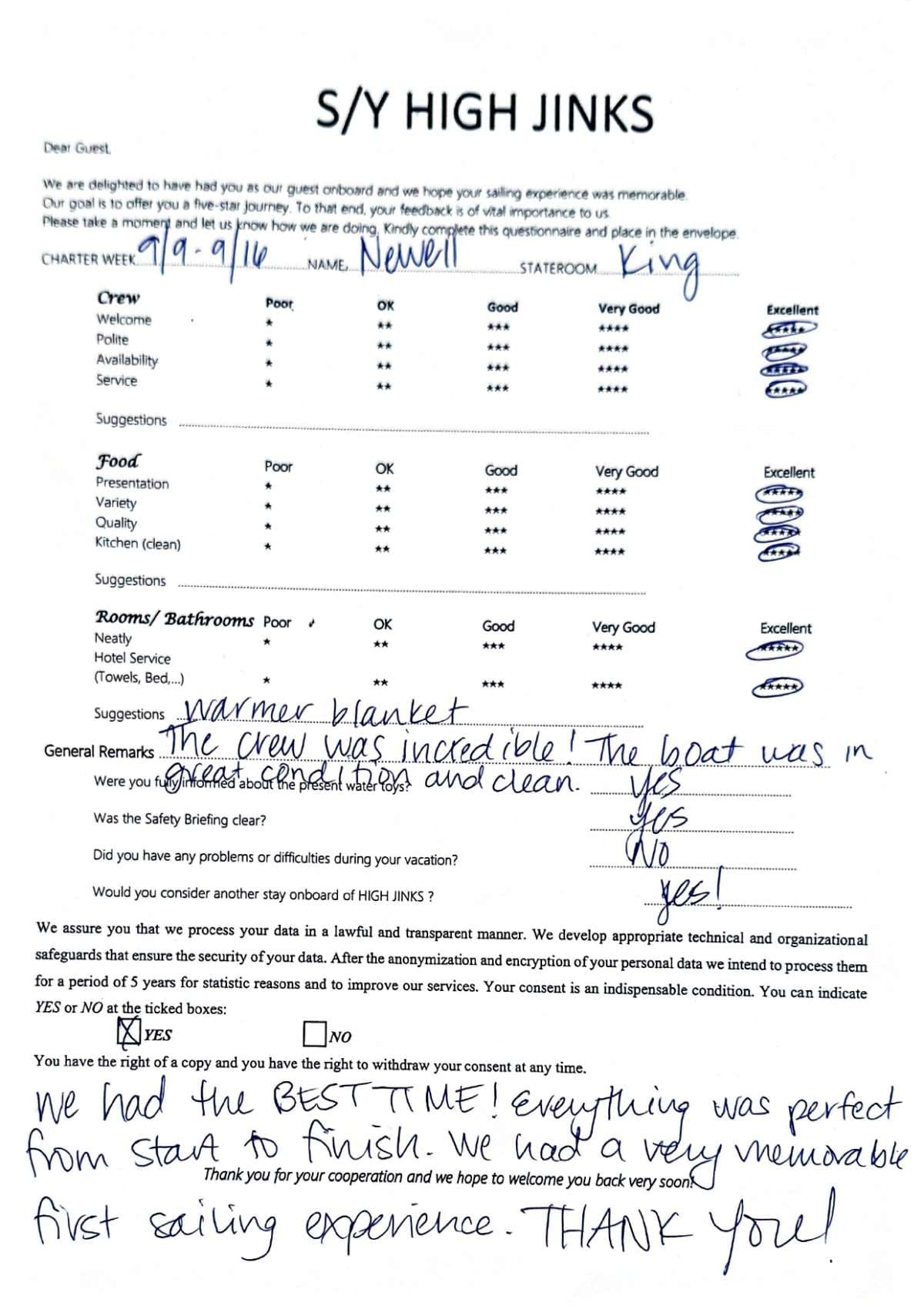 Highjinks guest review