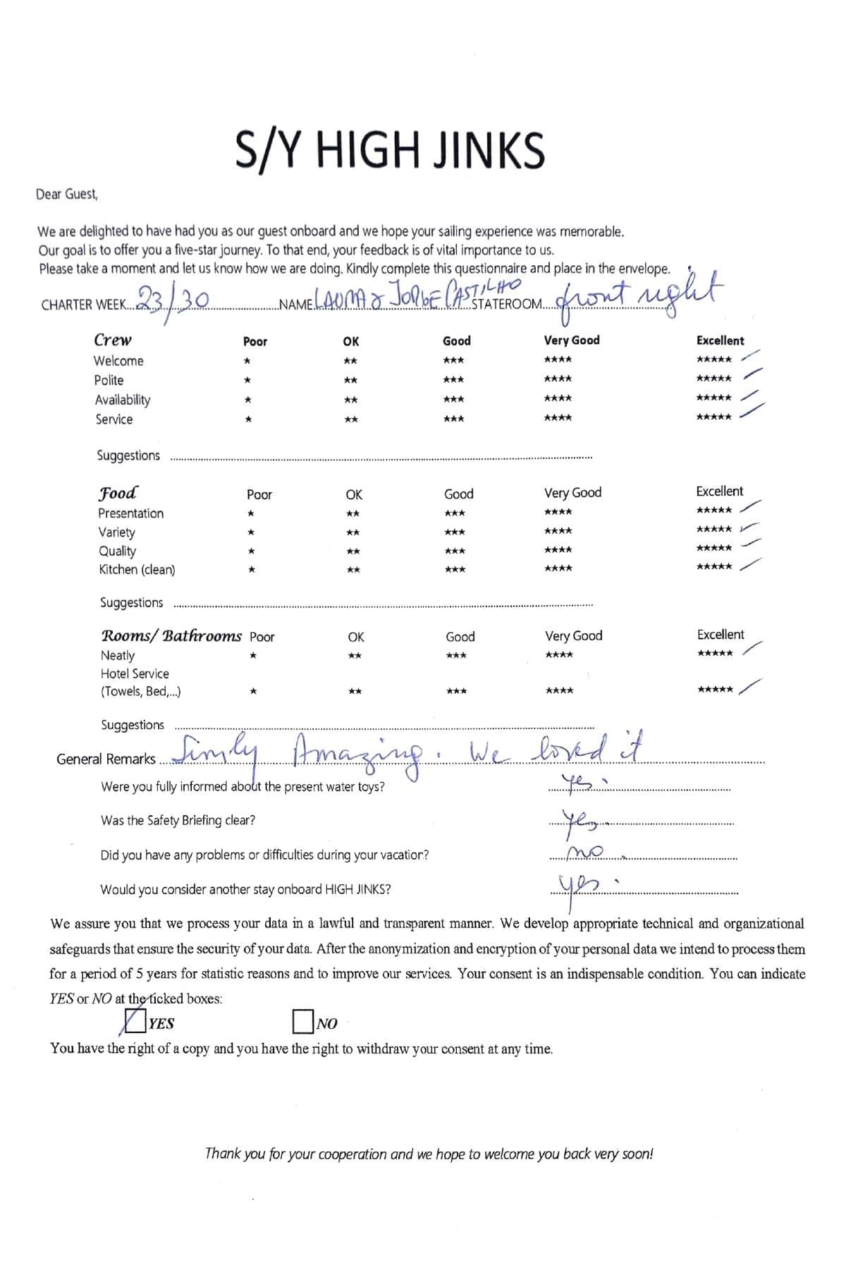 Highjinks guest review