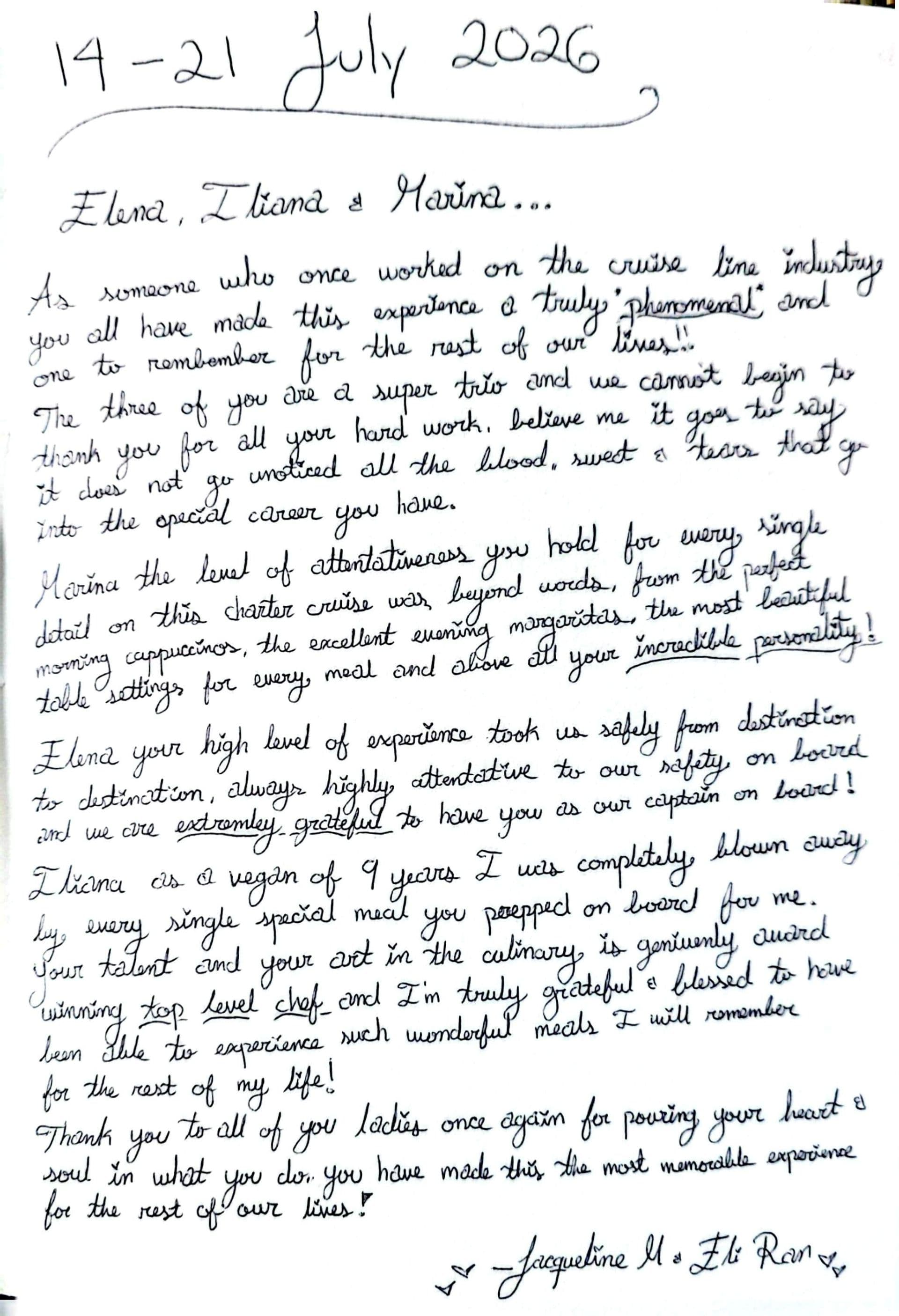 TiAmo guest review