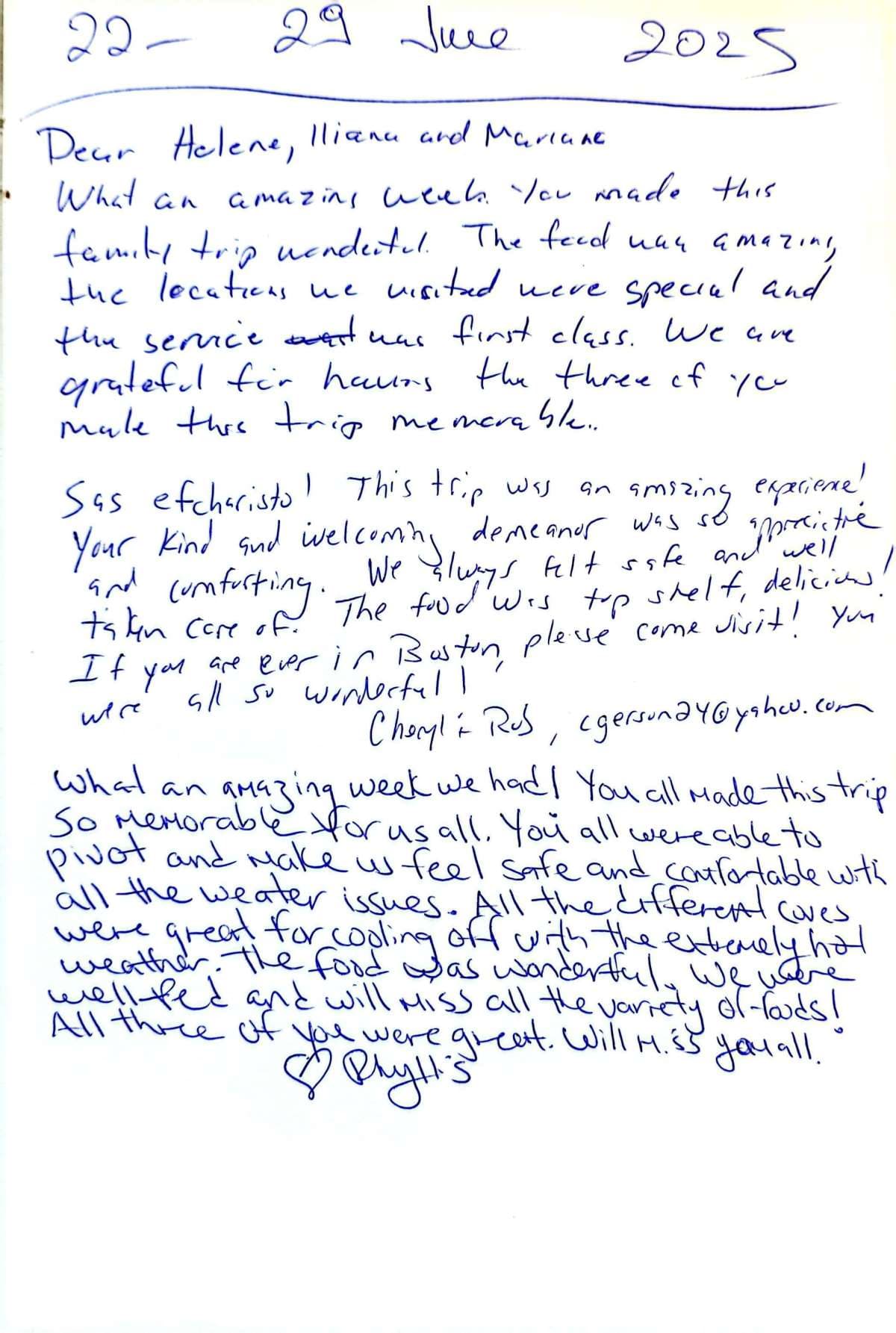 TiAmo guest review