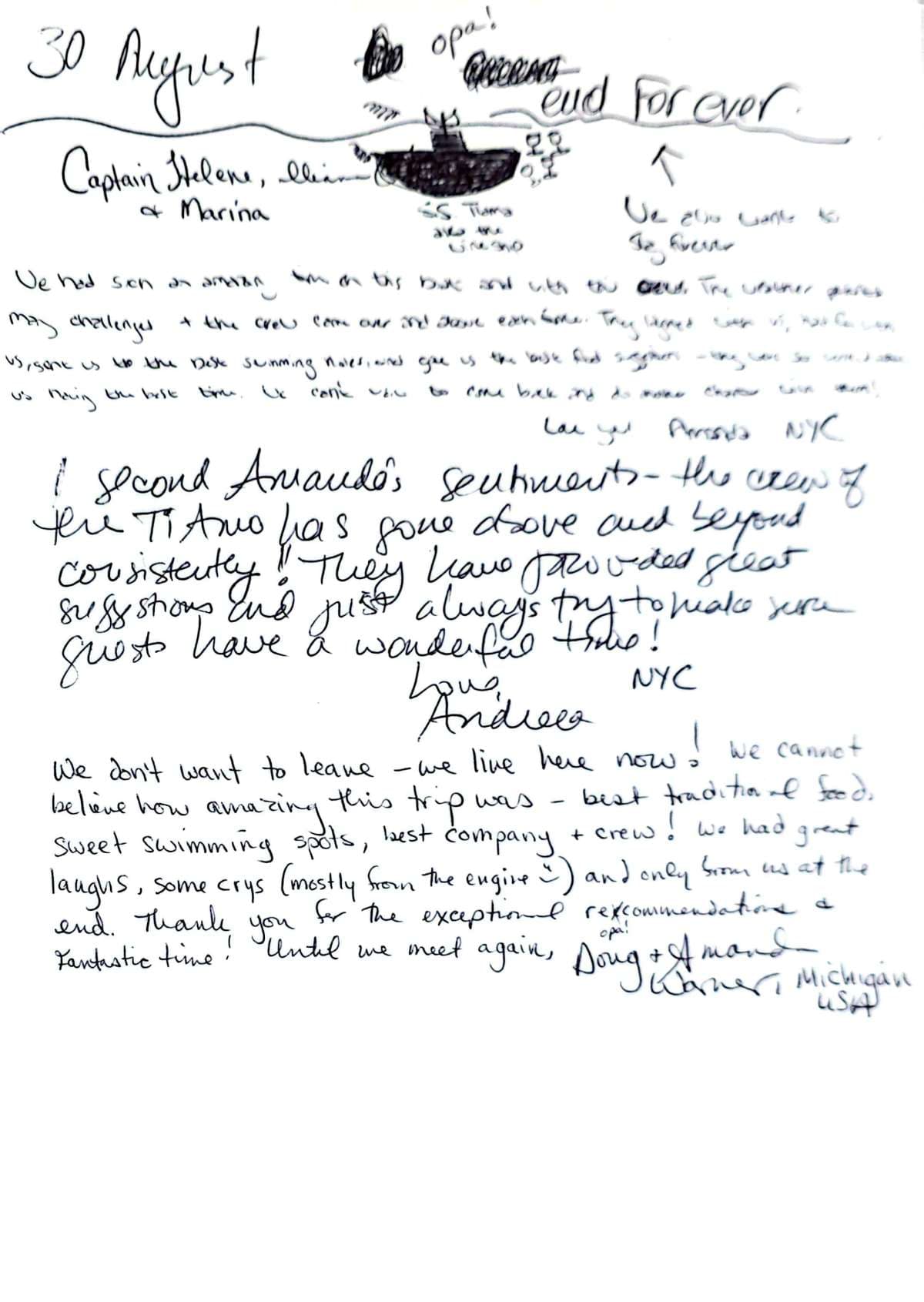TiAmo guest review