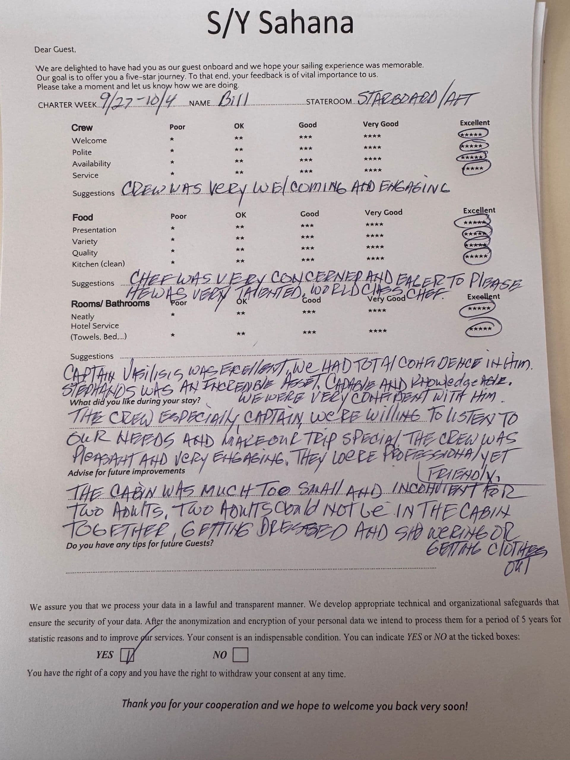 SAHANA guest review