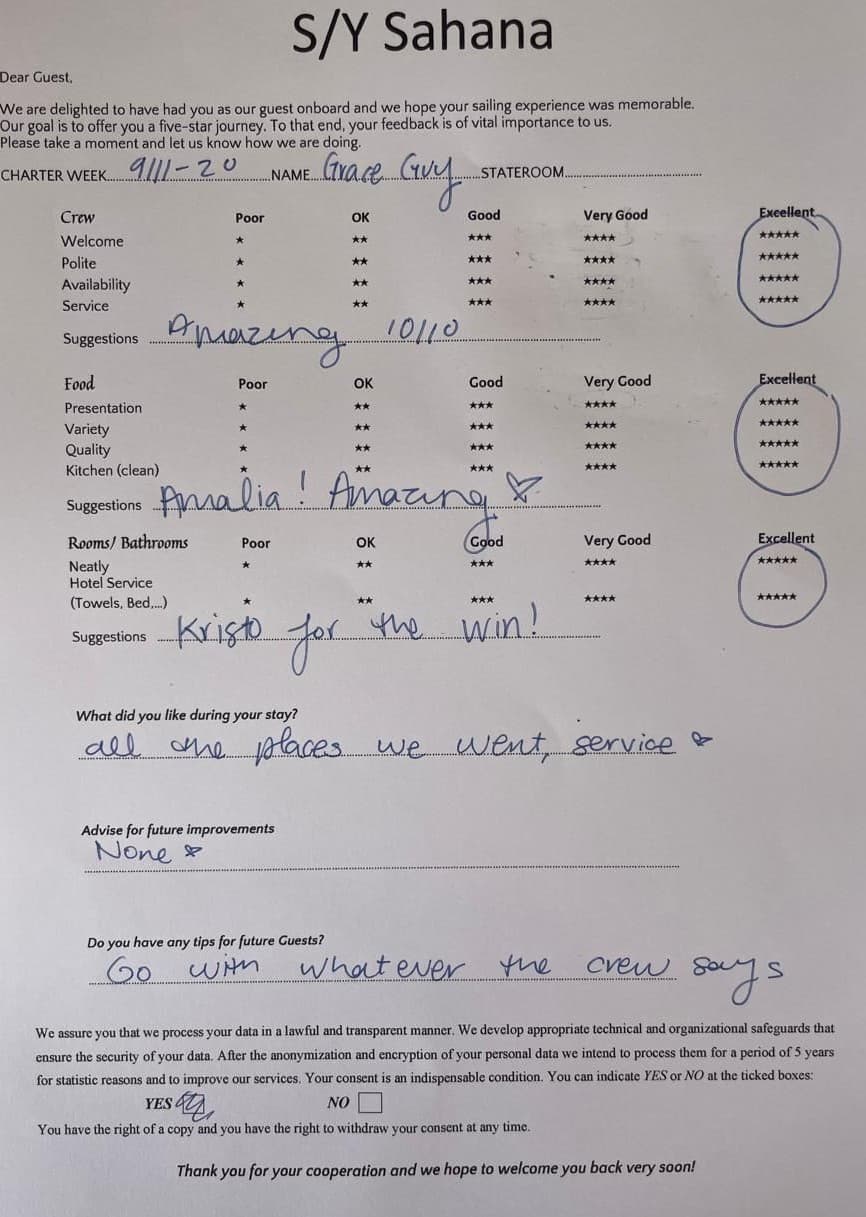 SAHANA guest review