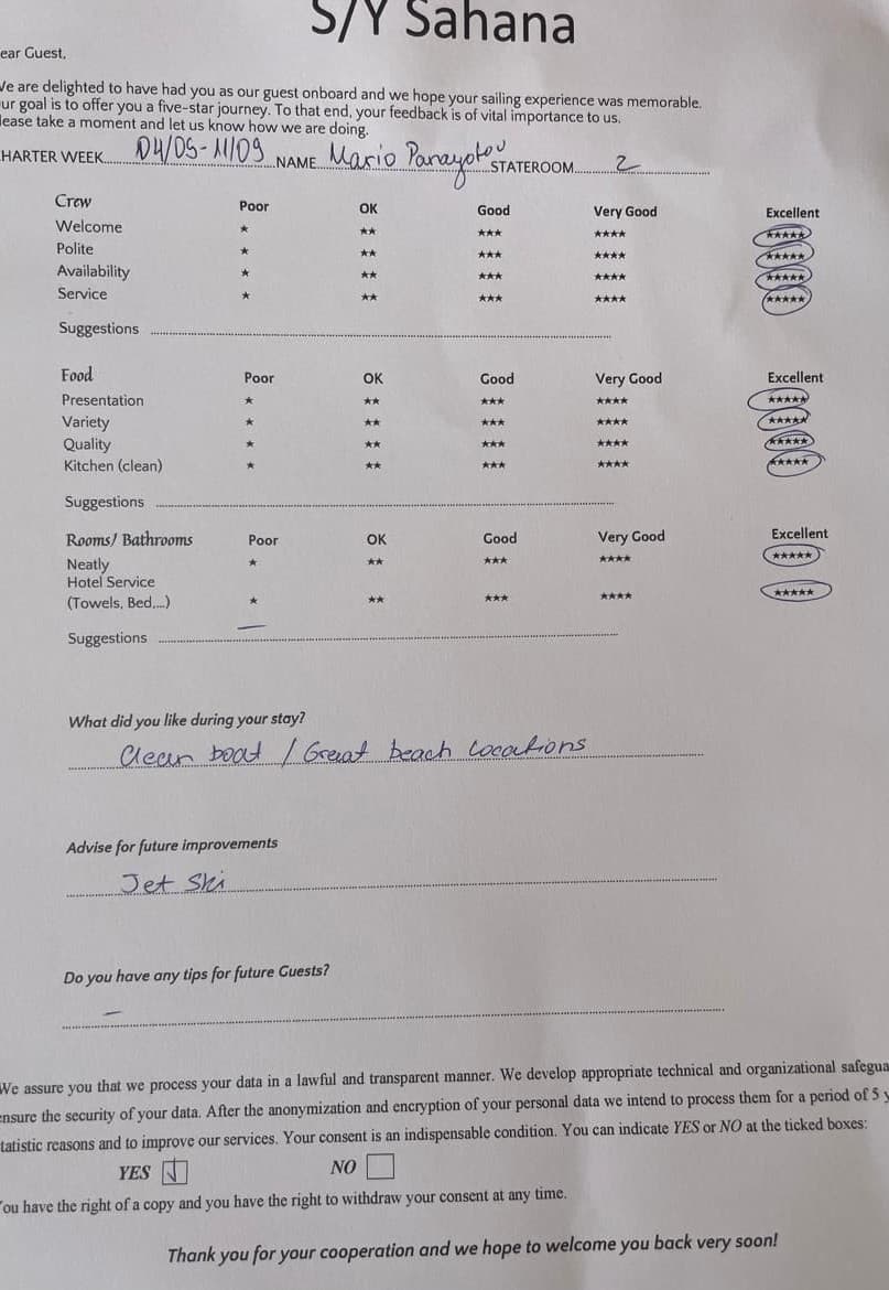 SAHANA guest review