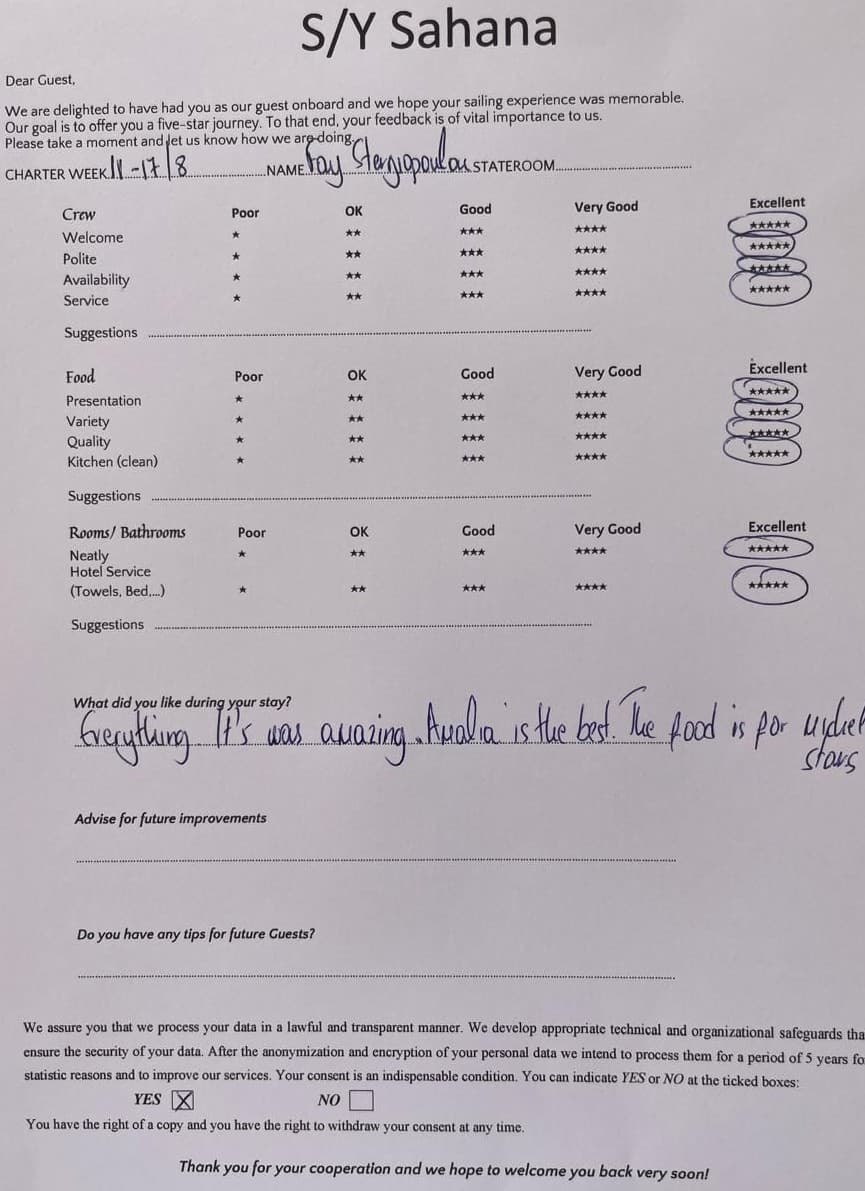 SAHANA guest review