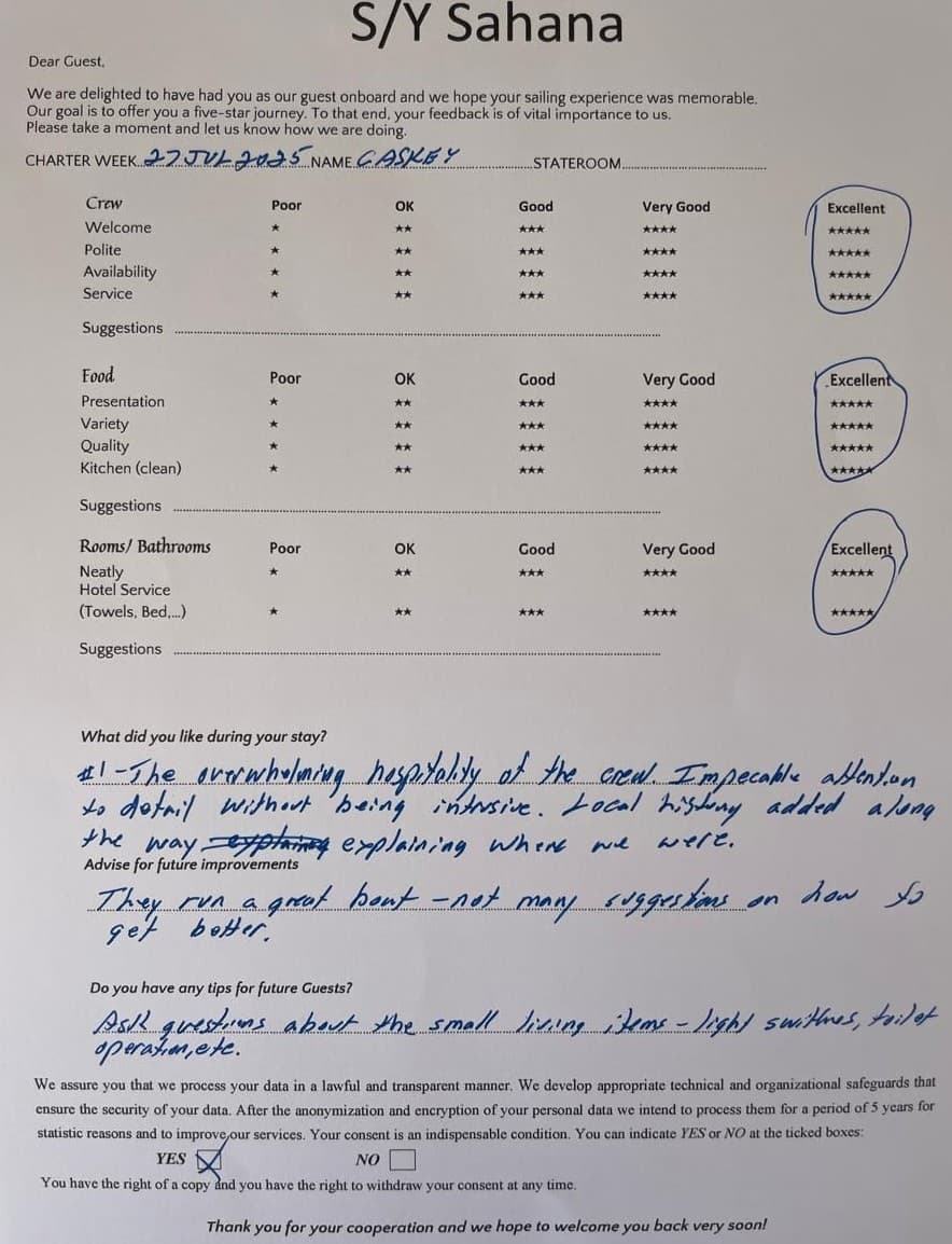 SAHANA guest review