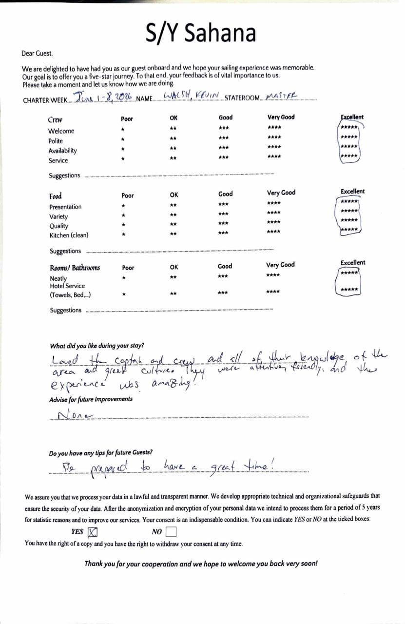 SAHANA guest review