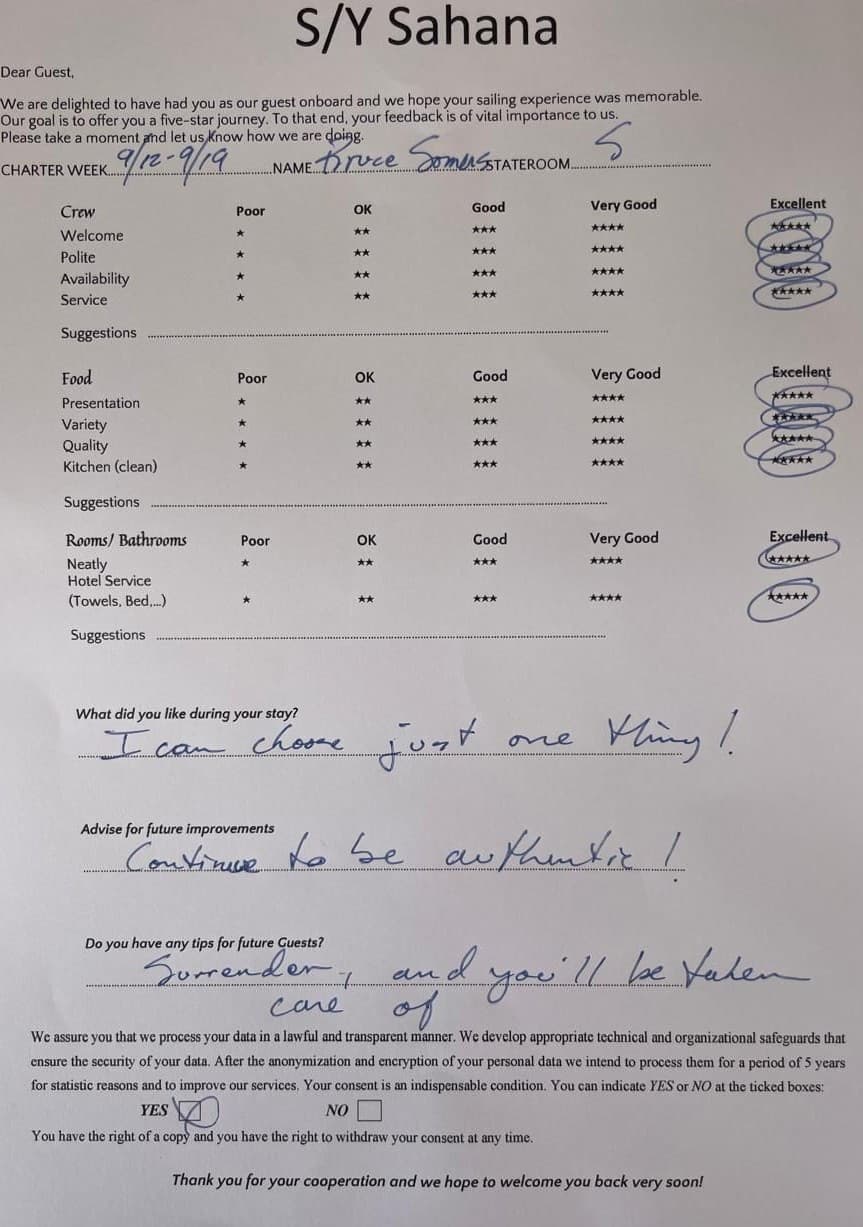 SAHANA guest review