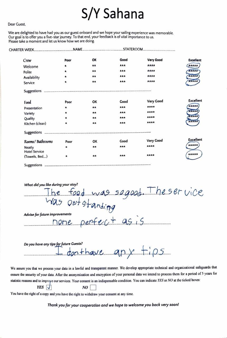 SAHANA guest review