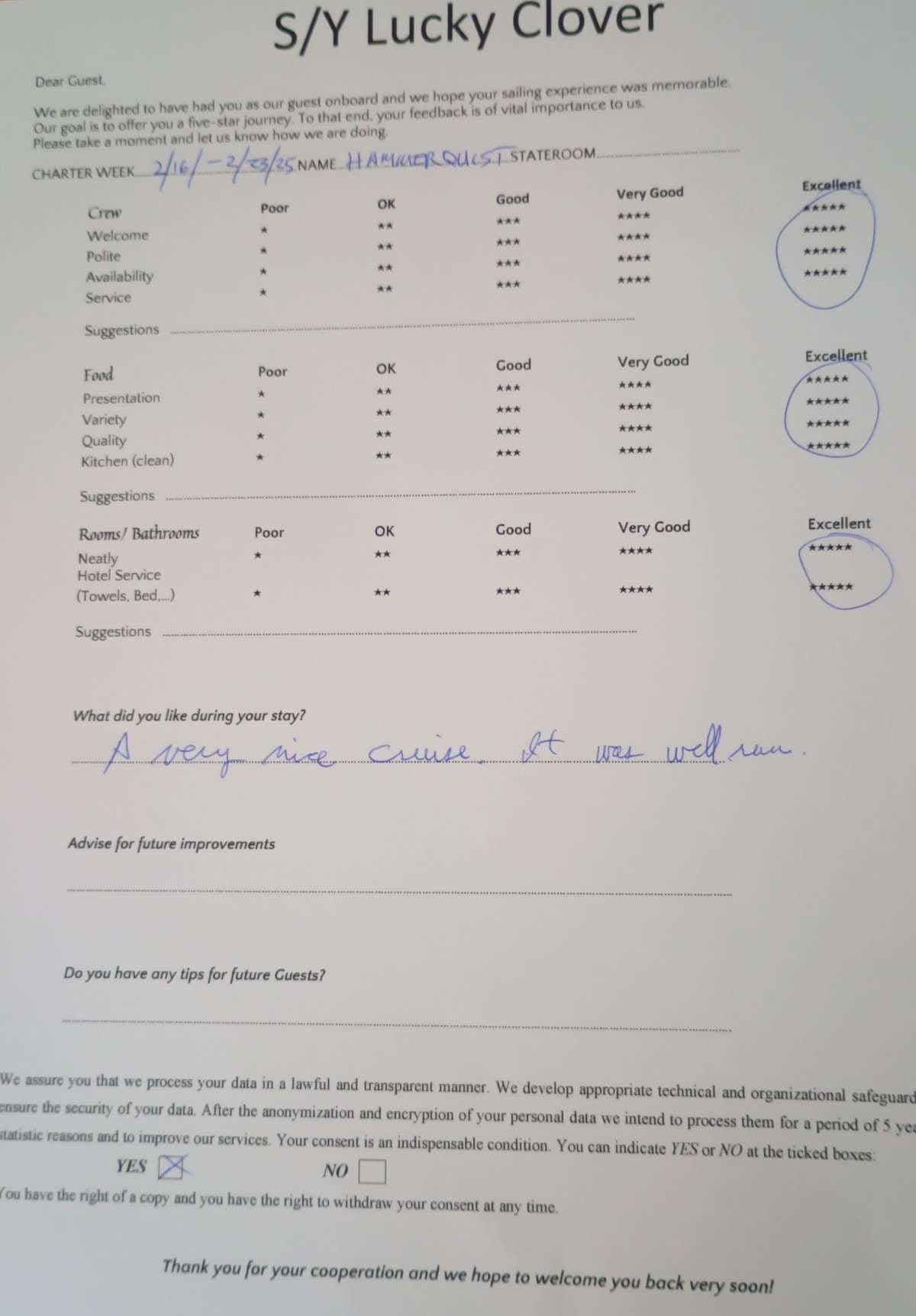 Lucky Clover guest review