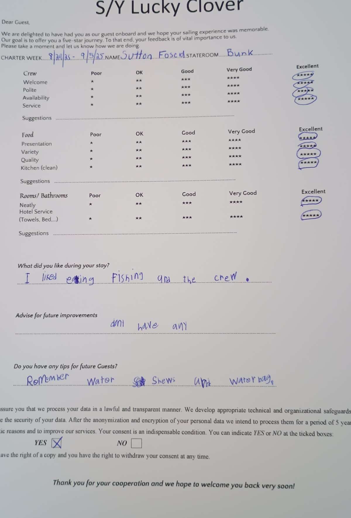 Lucky Clover guest review